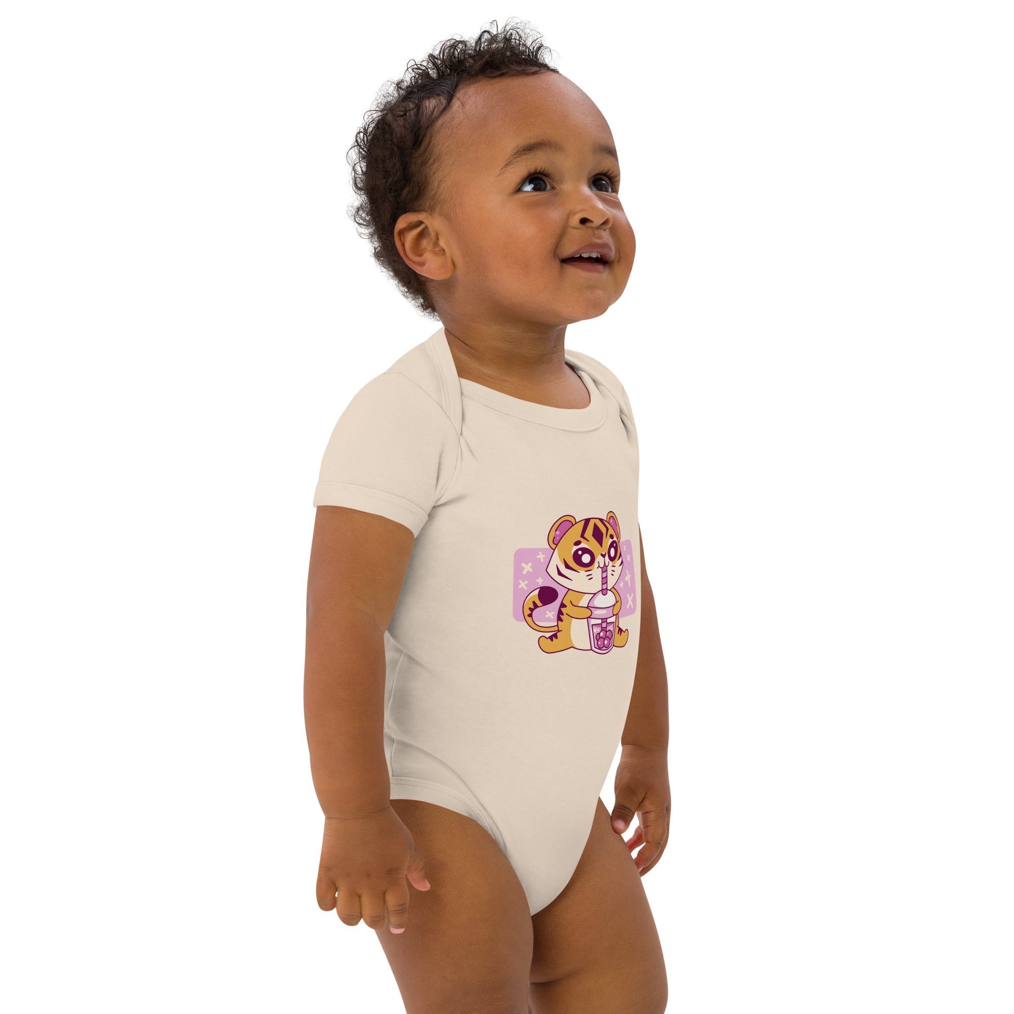 Organic cotton baby bodysuit - Divine Janisal Design
