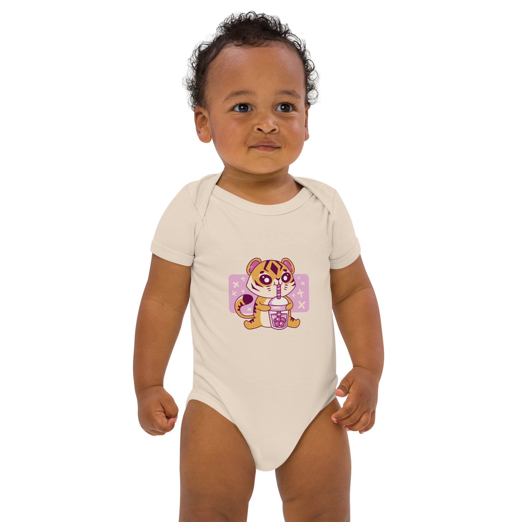 Organic cotton baby bodysuit - Divine Janisal Design