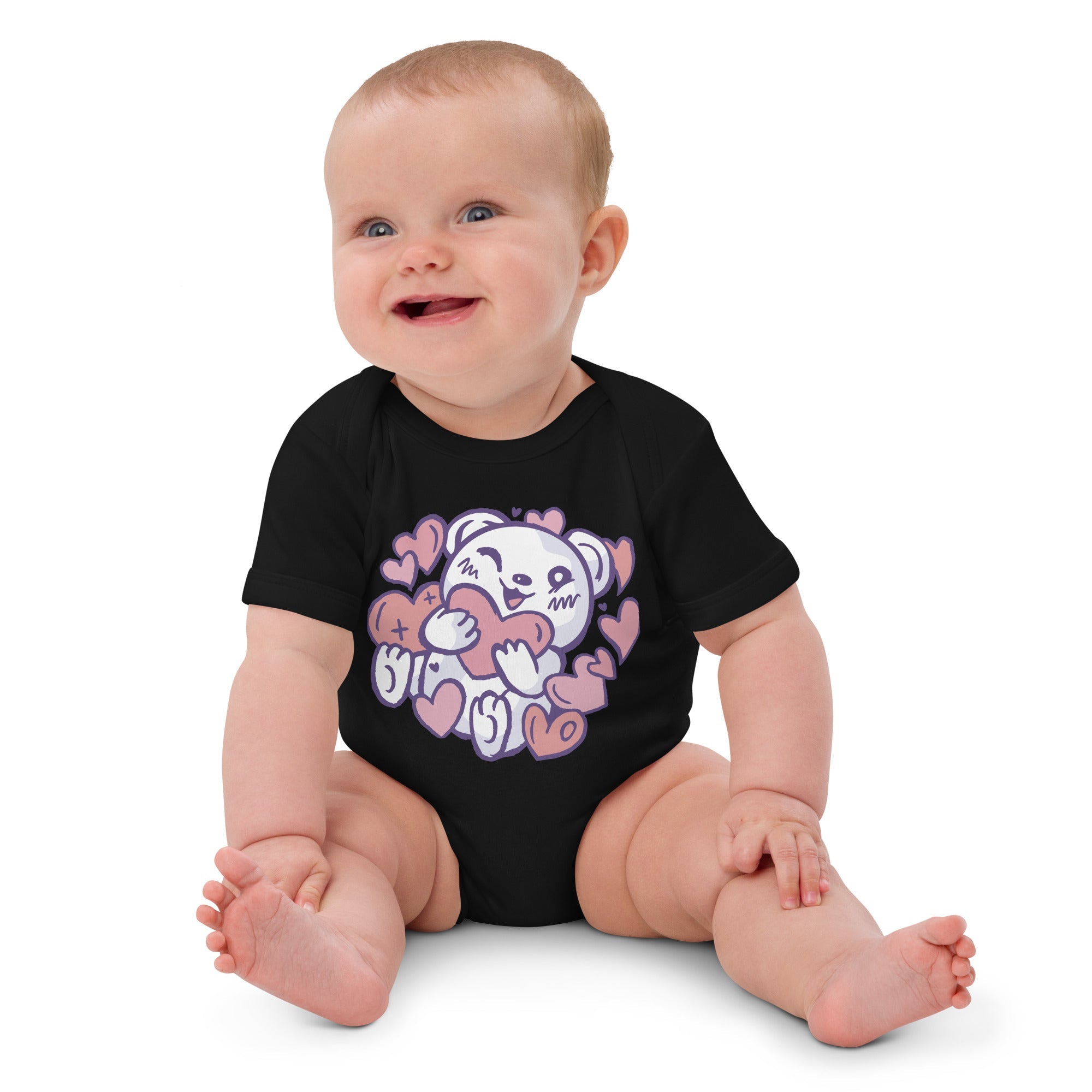 Organic cotton baby bodysuit - Divine Janisal Design