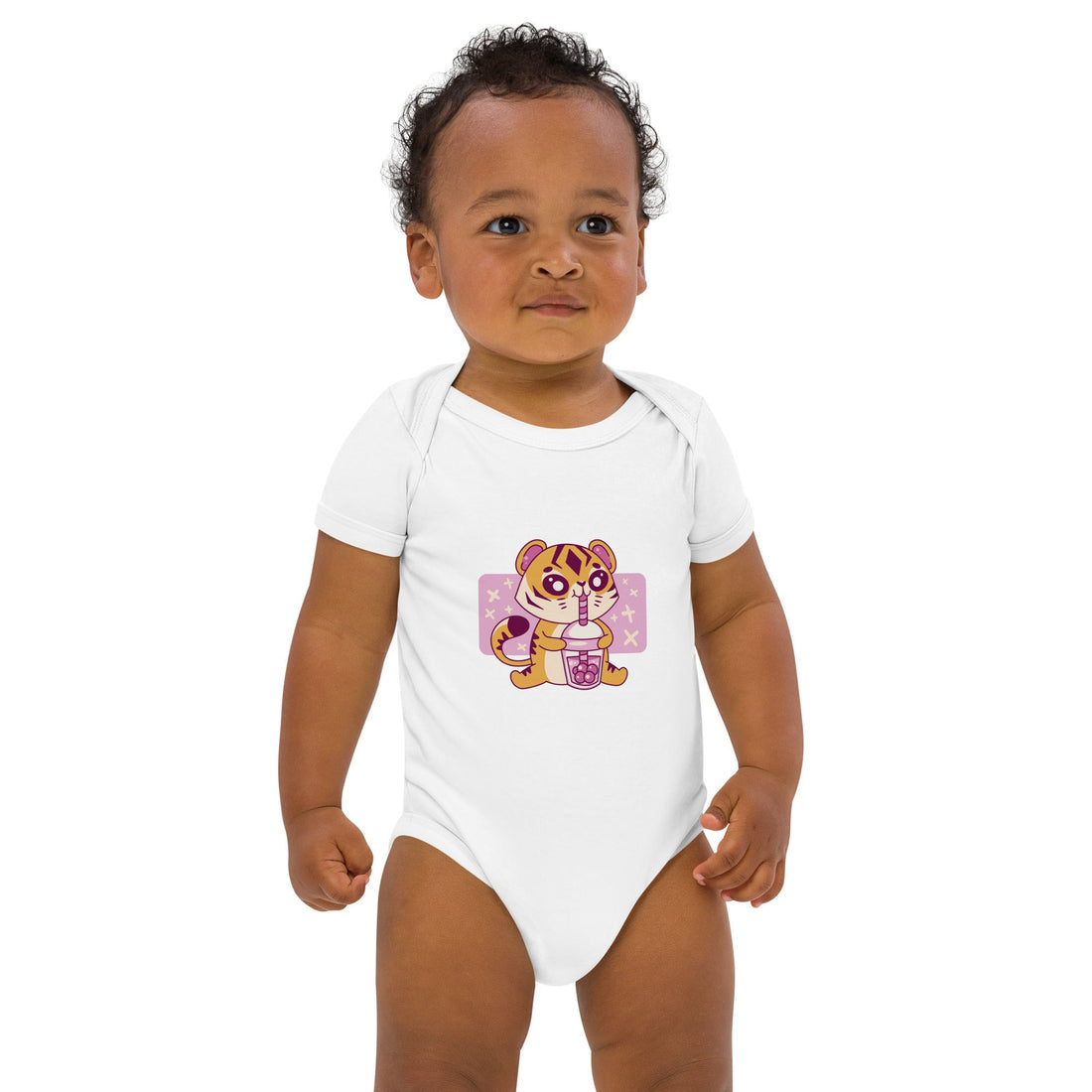 Organic cotton baby bodysuit - Divine Janisal Design