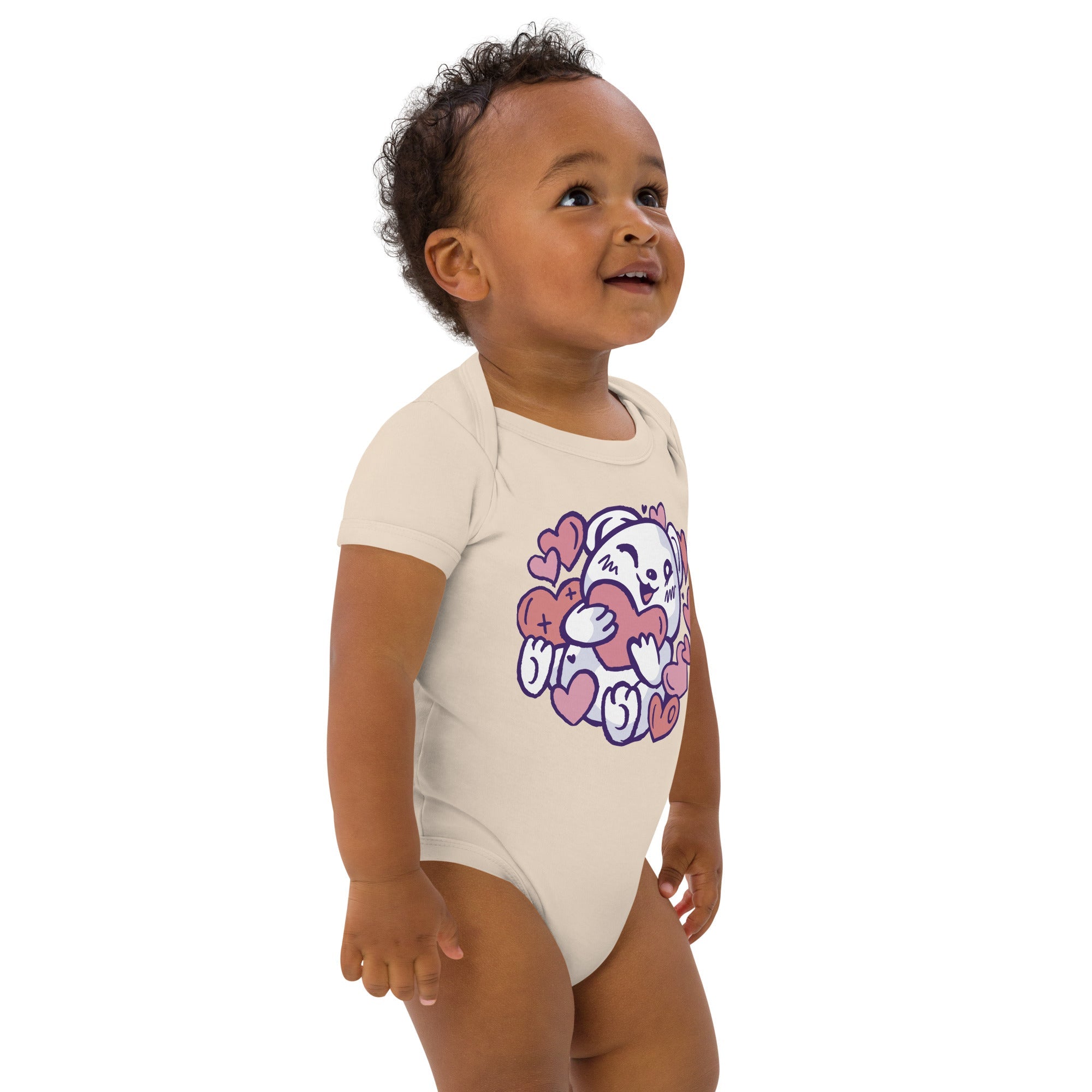 Organic cotton baby bodysuit - Divine Janisal Design