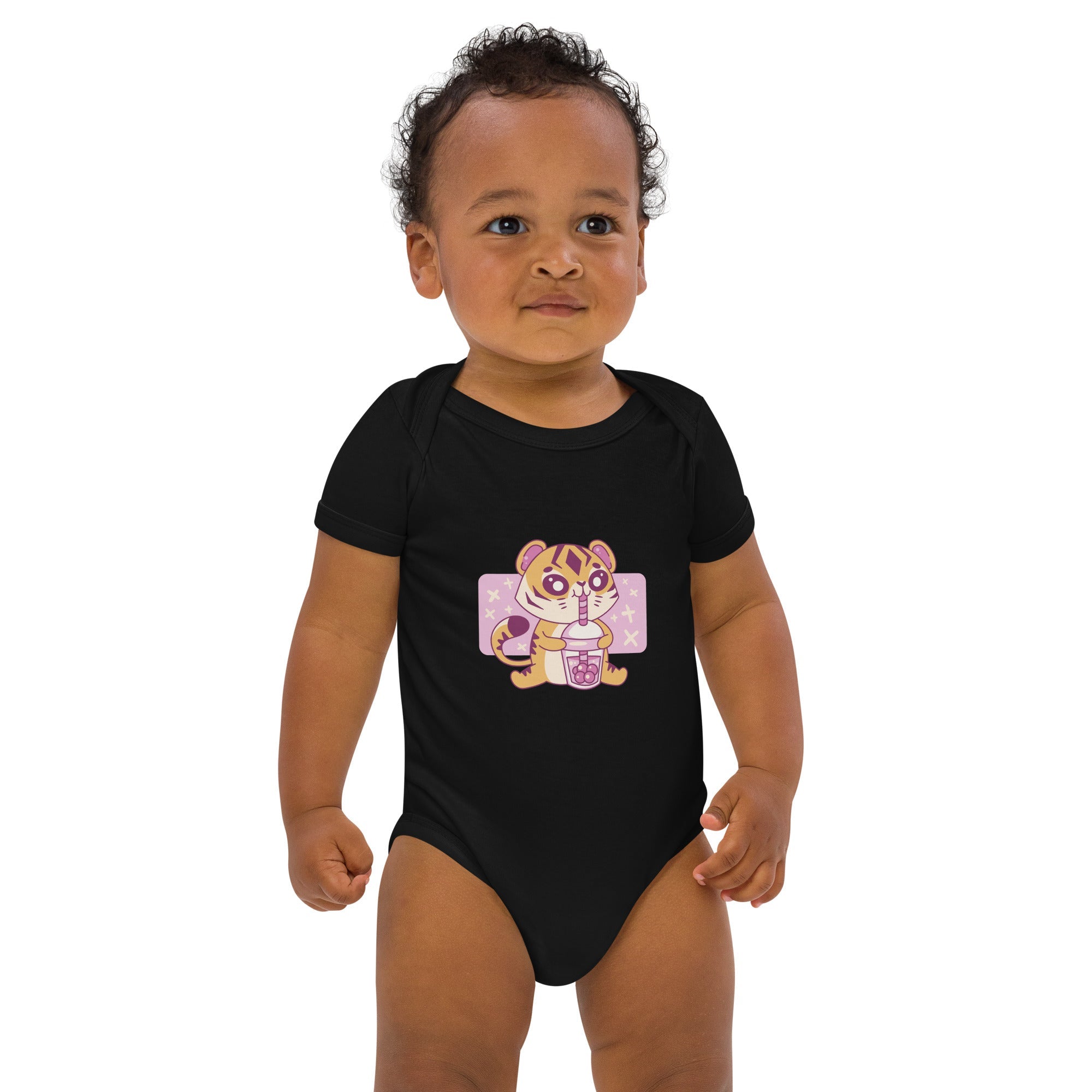 Organic cotton baby bodysuit - Divine Janisal Design