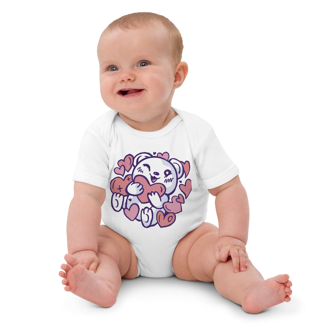 Organic cotton baby bodysuit - Divine Janisal Design