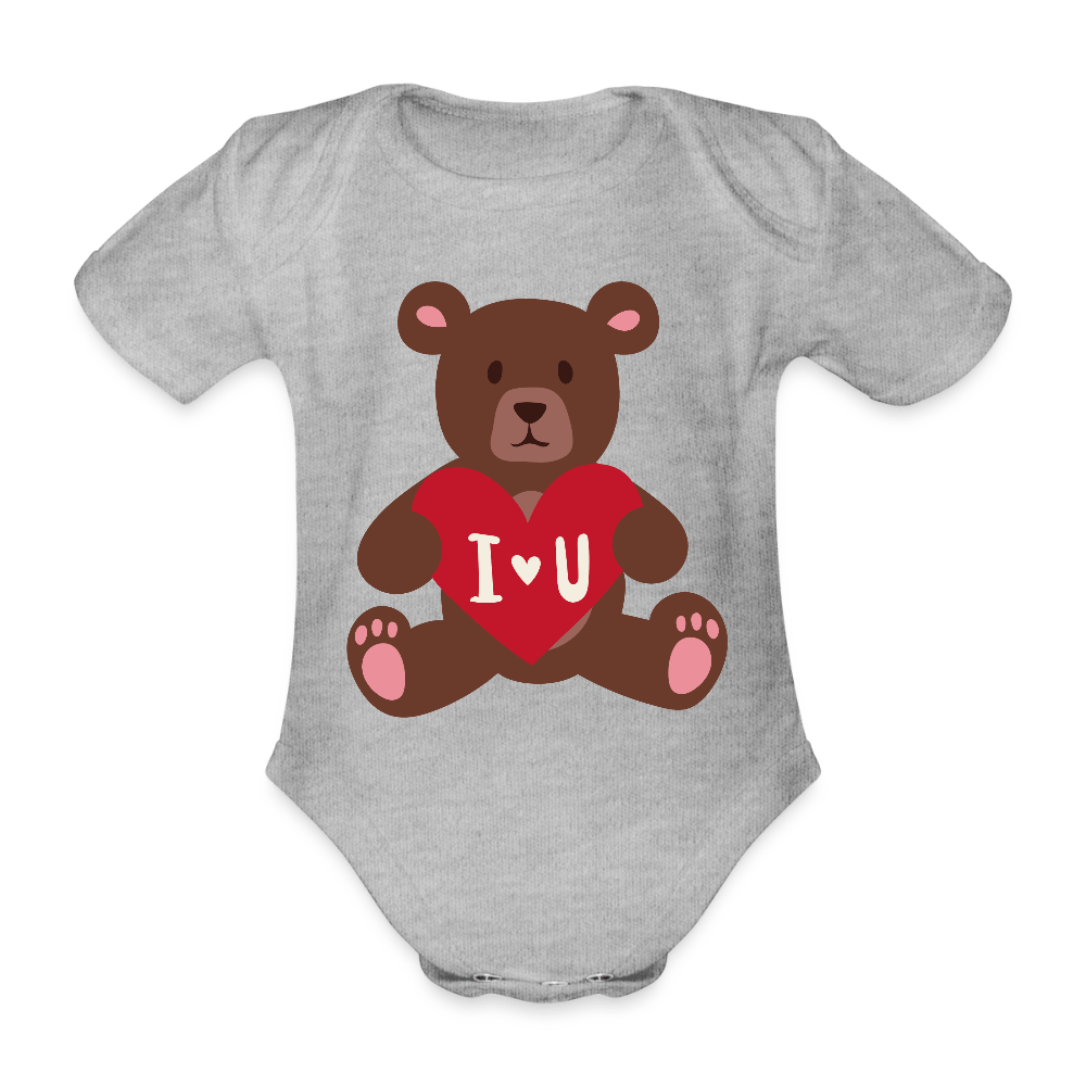 Organic Short - sleeved Baby Bodysuit - Divine Janisal Design