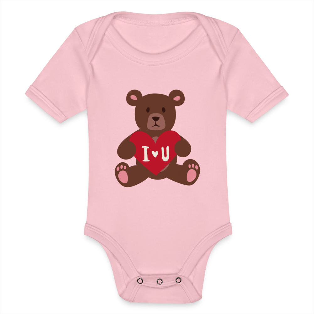 Organic Short - sleeved Baby Bodysuit - Divine Janisal Design