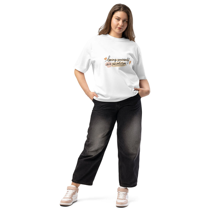 Oversized heavyweight t-shirt - Divine Janisal Design