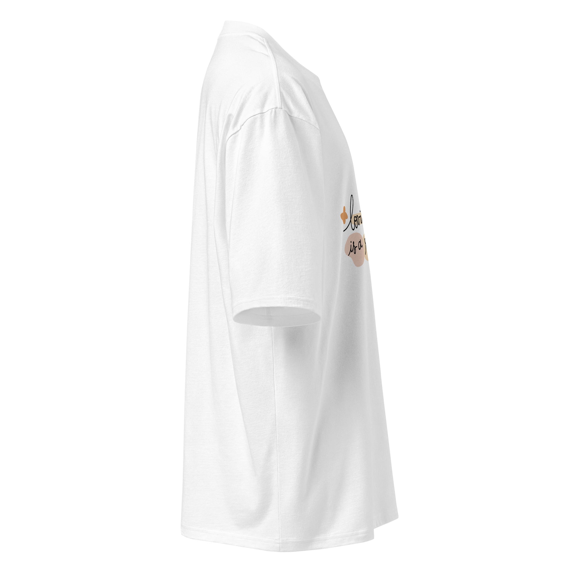 Oversized heavyweight t-shirt - Divine Janisal Design