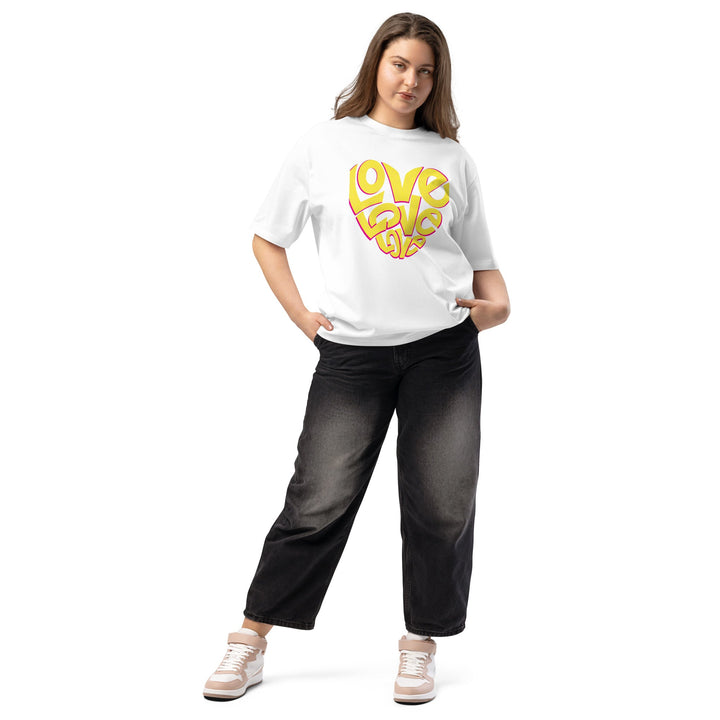 Oversized heavyweight t-shirt - Divine Janisal Design