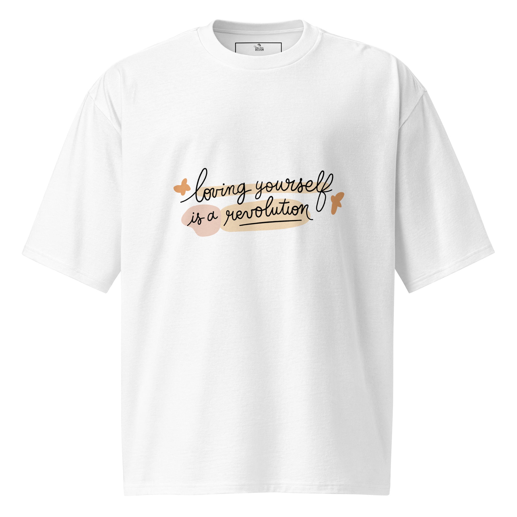 Oversized heavyweight t-shirt - Divine Janisal Design