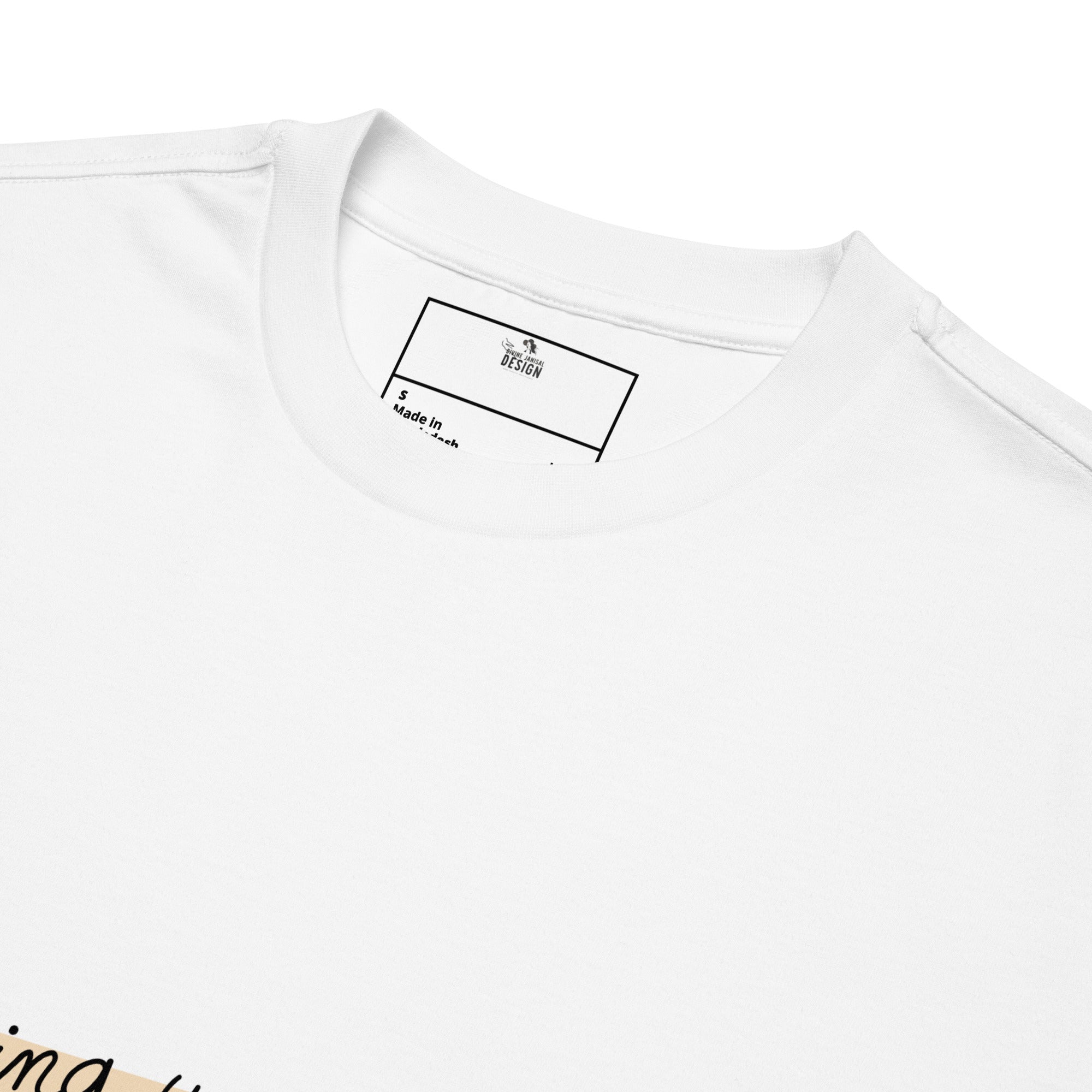 Oversized heavyweight t-shirt - Divine Janisal Design