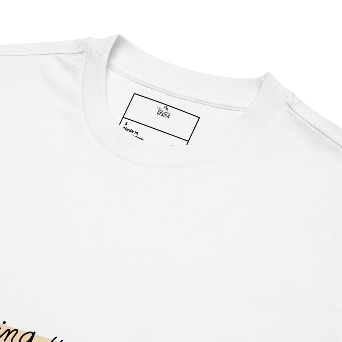 Oversized heavyweight t-shirt - Divine Janisal Design