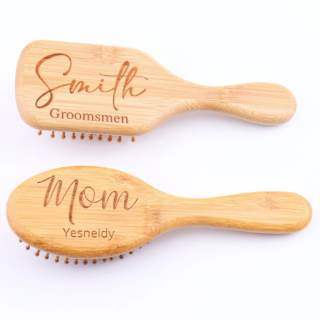 Personalized Wooden Hair Brush Custom Name Comb Souvenir Proposal Wedding Birthday Party Gift Anniversary Gift Valentine Gift - Divine Janisal Design