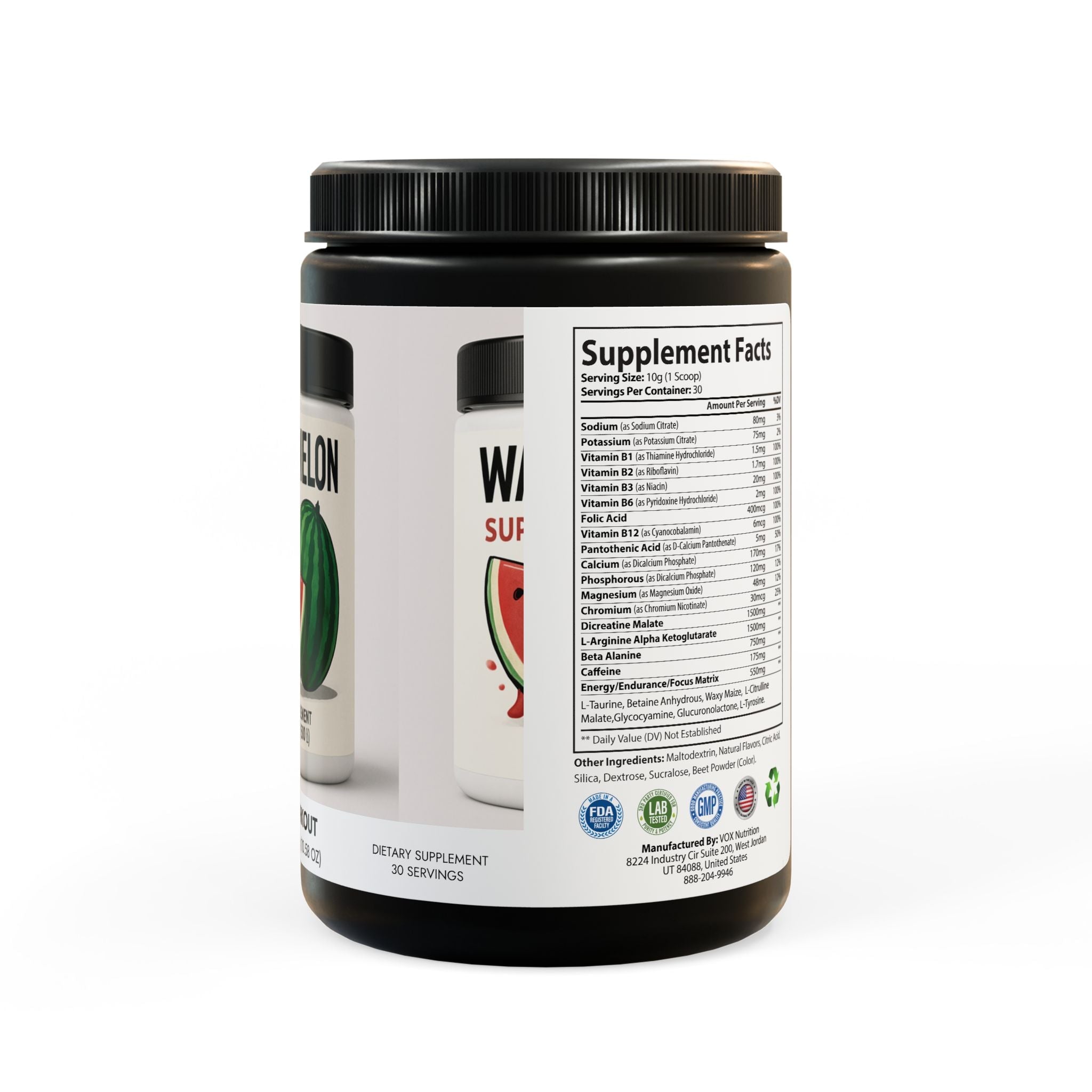 Pre - Workout Supplement, Watermelon (300g, 10.58oz) - Divine Janisal Design