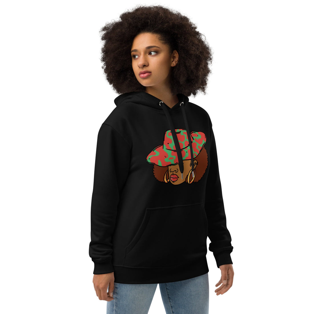 Premium eco hoodie - Divine Janisal Design