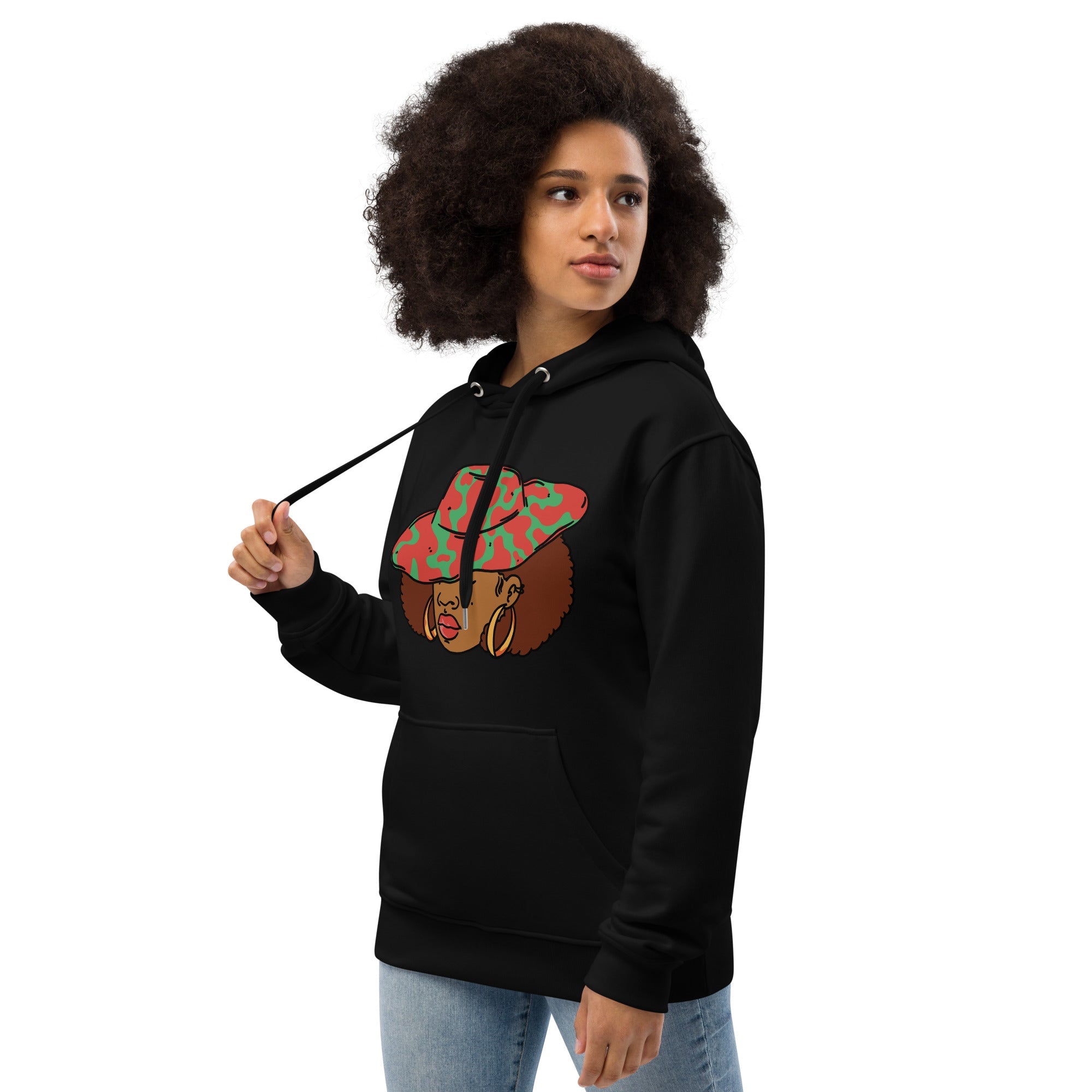 Premium eco hoodie - Divine Janisal Design