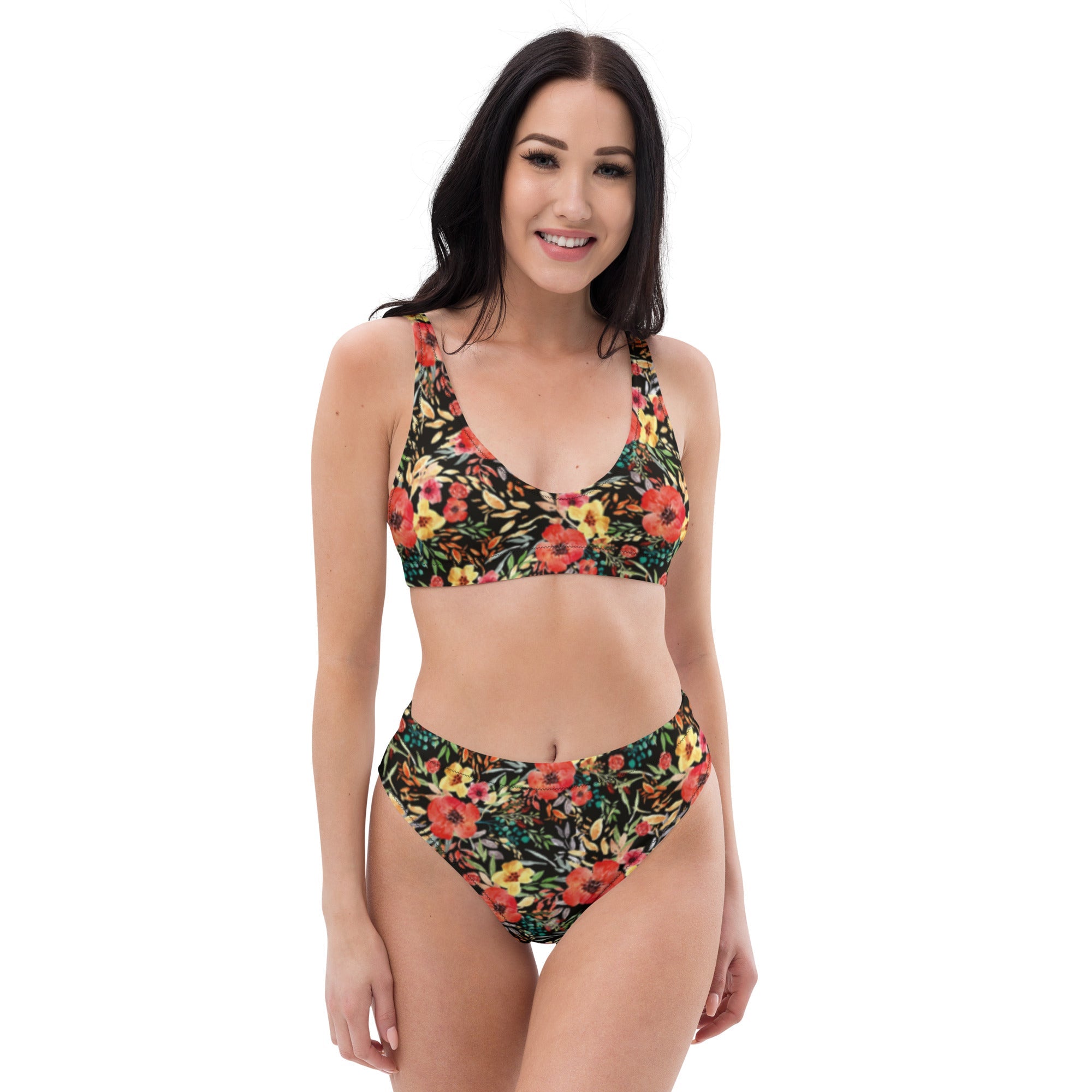 Recycled high - waisted bikini - Divine Janisal Design