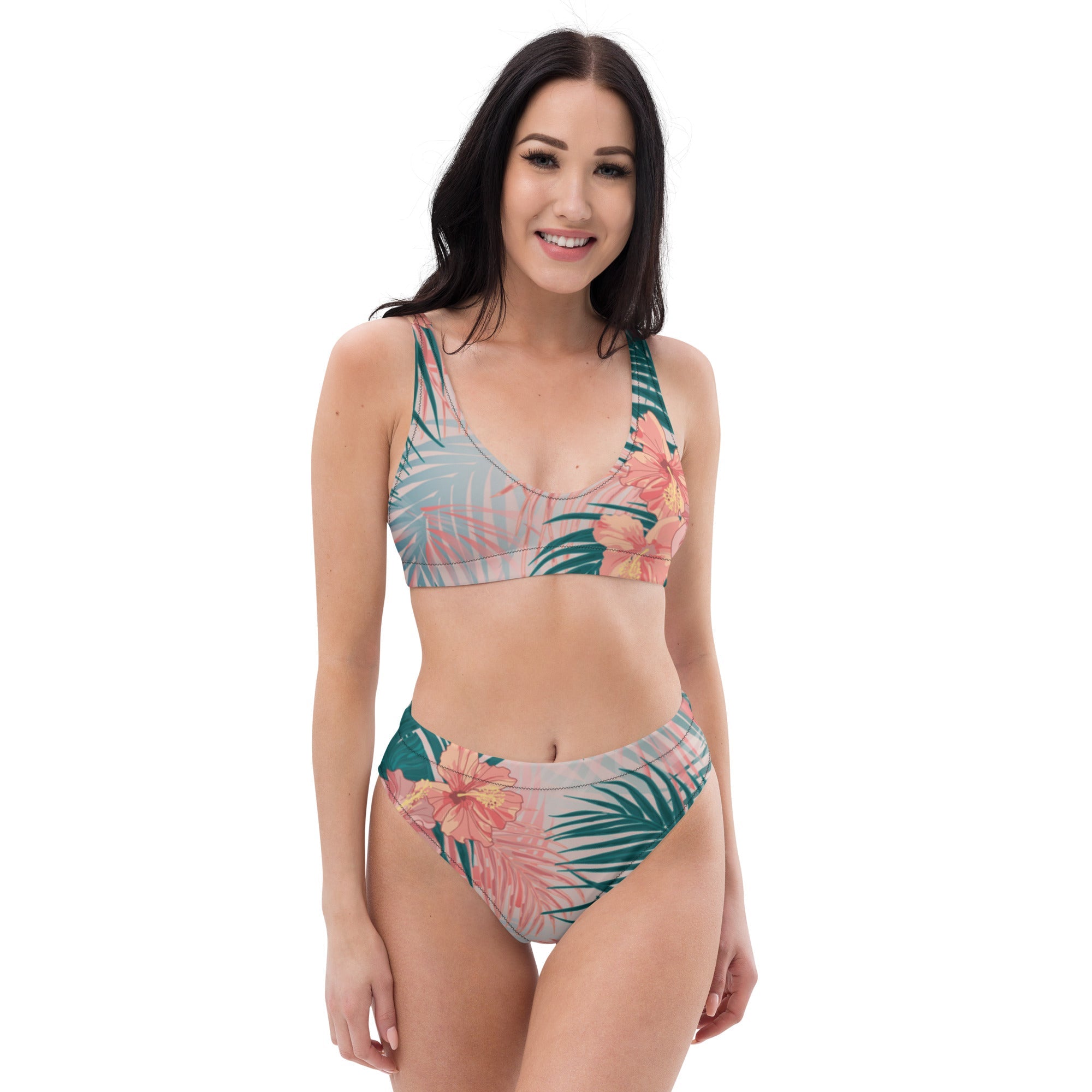 Recycled high - waisted bikini - Divine Janisal Design