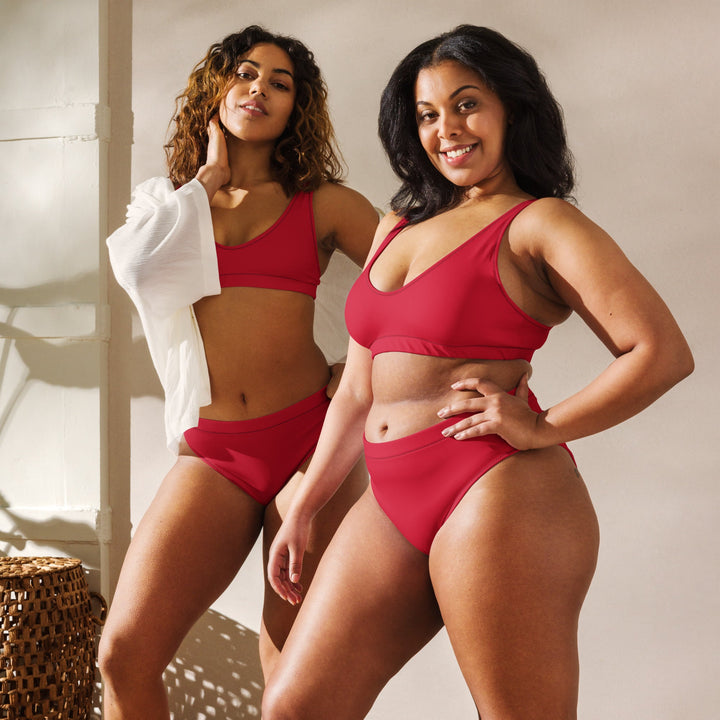 Recycled high - waisted bikini - Divine Janisal Design