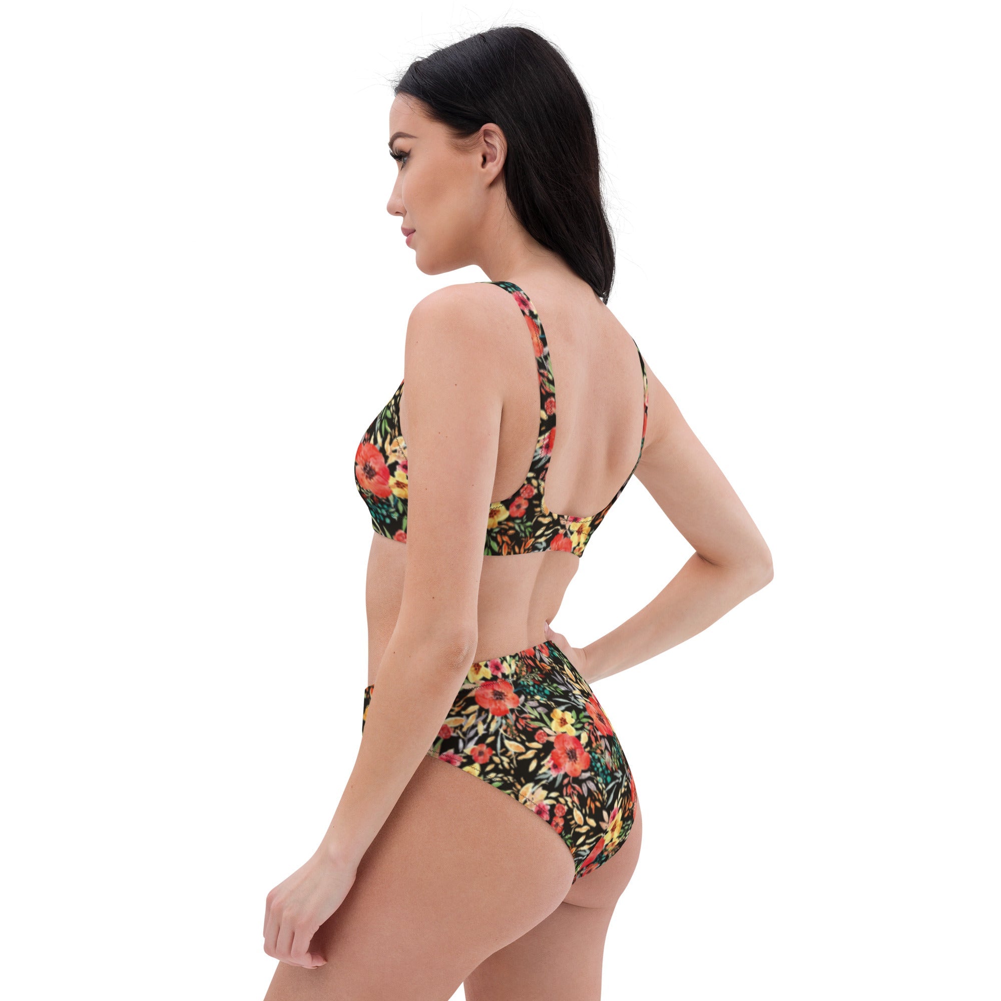 Recycled high - waisted bikini - Divine Janisal Design