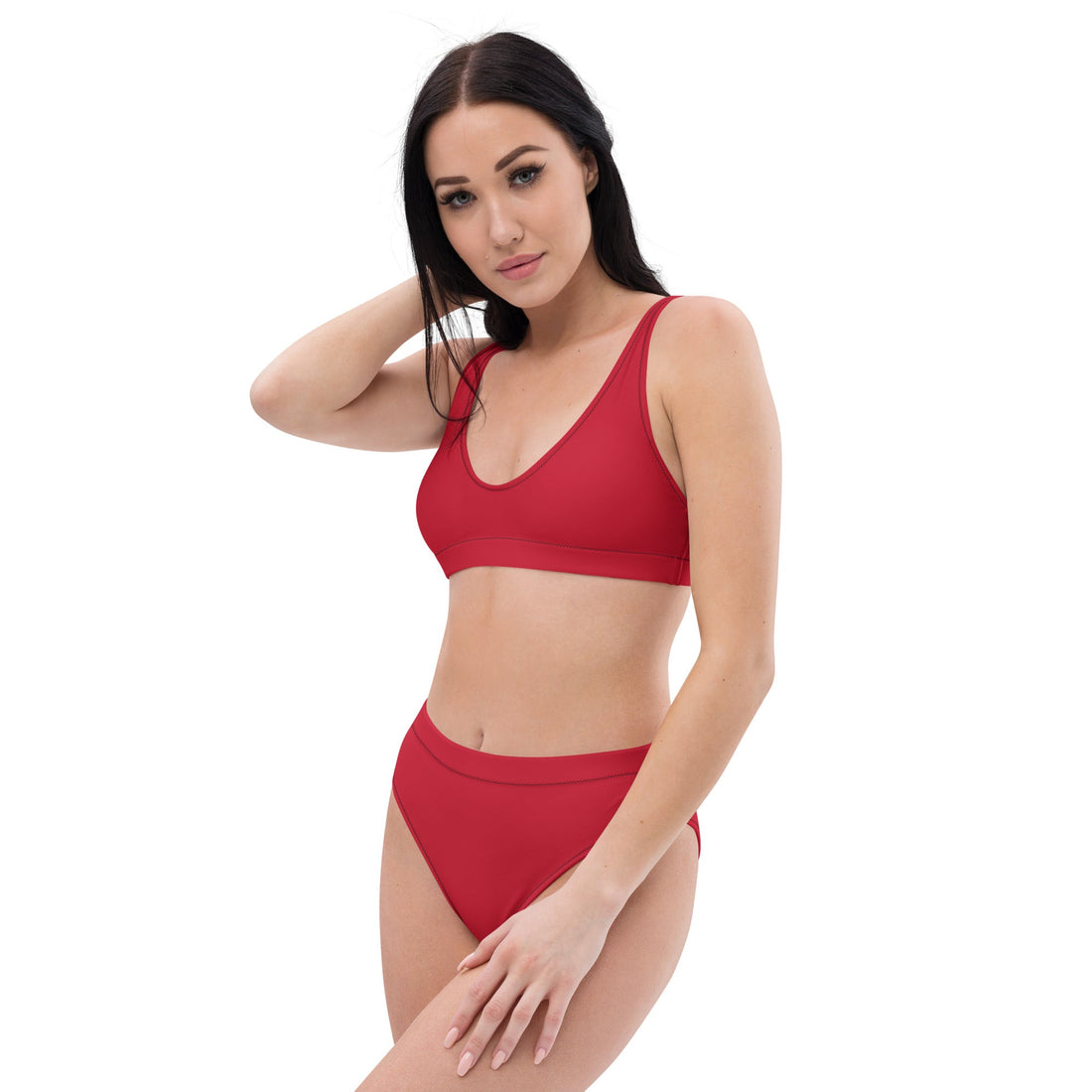 Recycled high - waisted bikini - Divine Janisal Design
