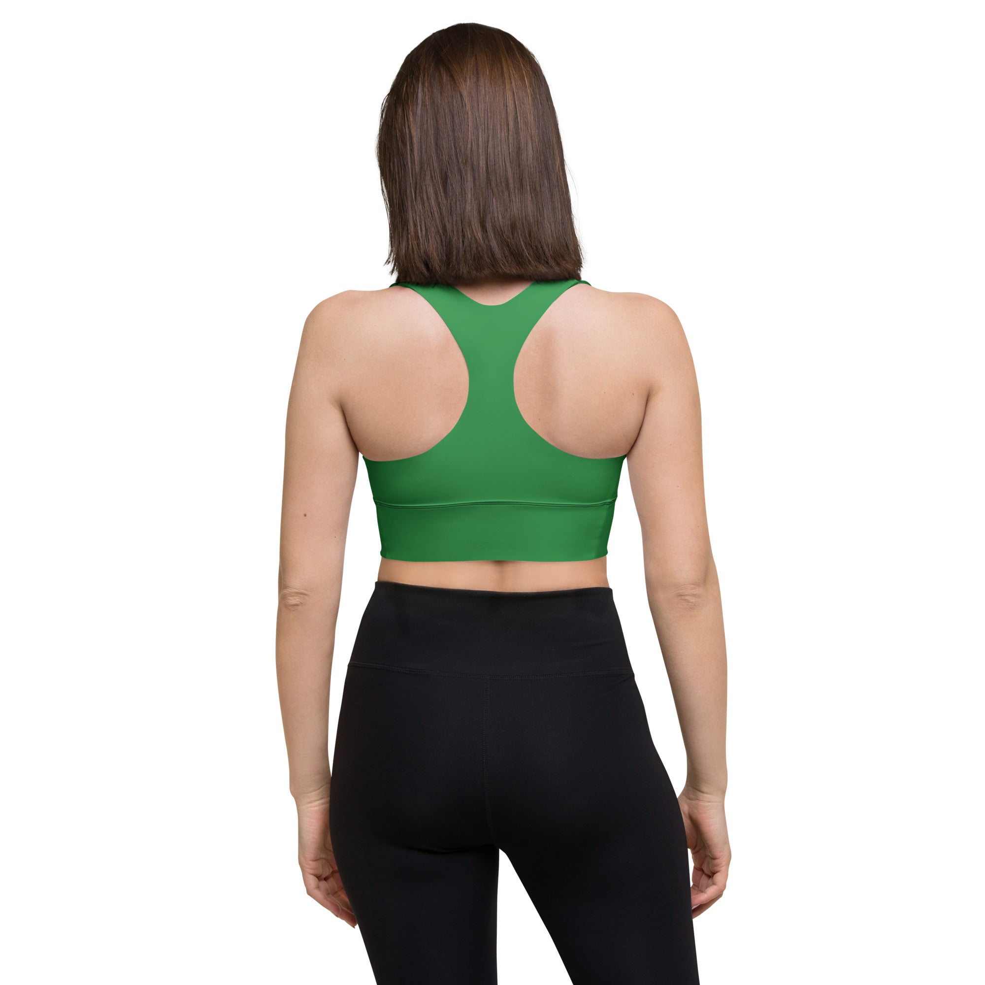 Recycled Longline Sports Bra - Divine Janisal Design