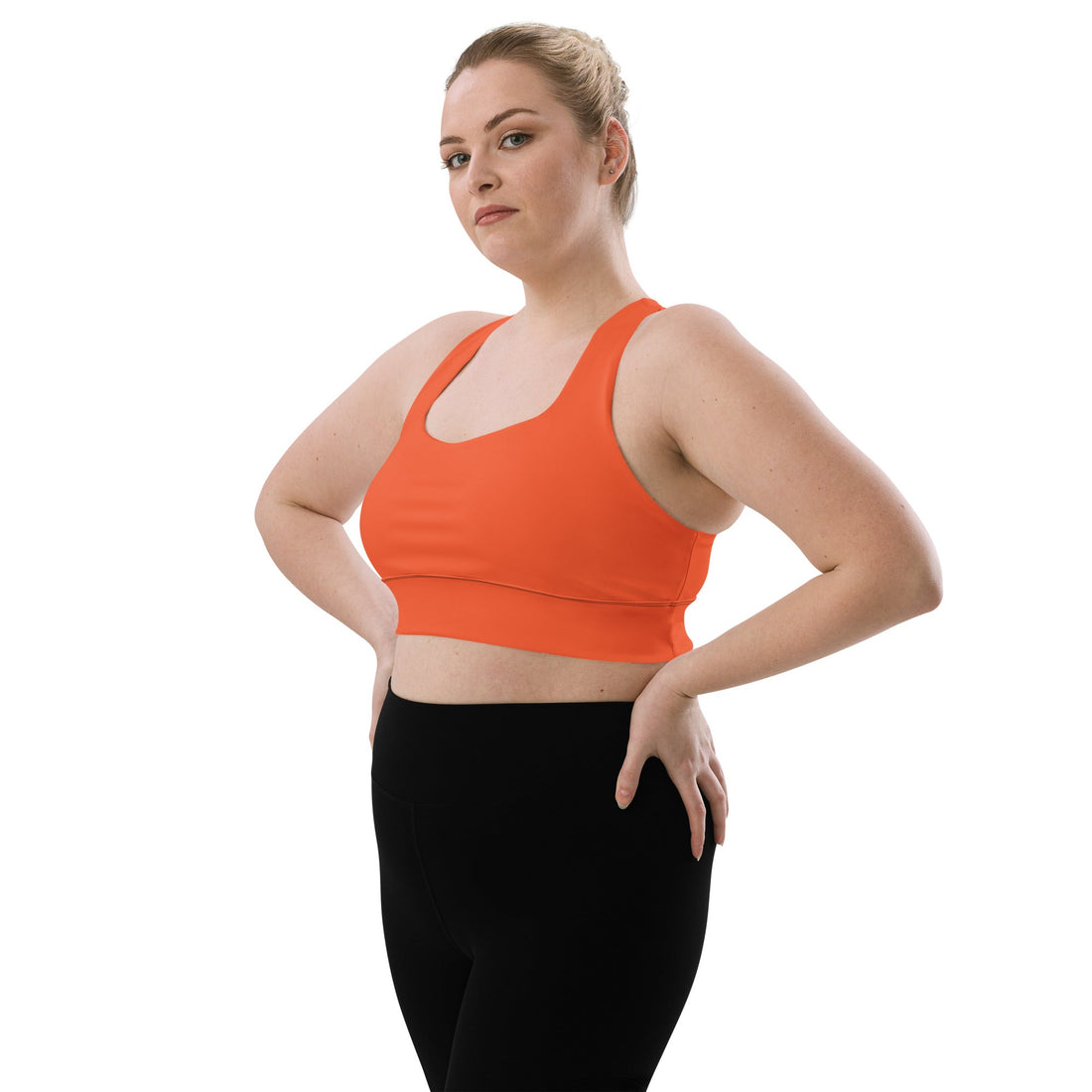 Recycled Longline Sports Bra - Divine Janisal Design