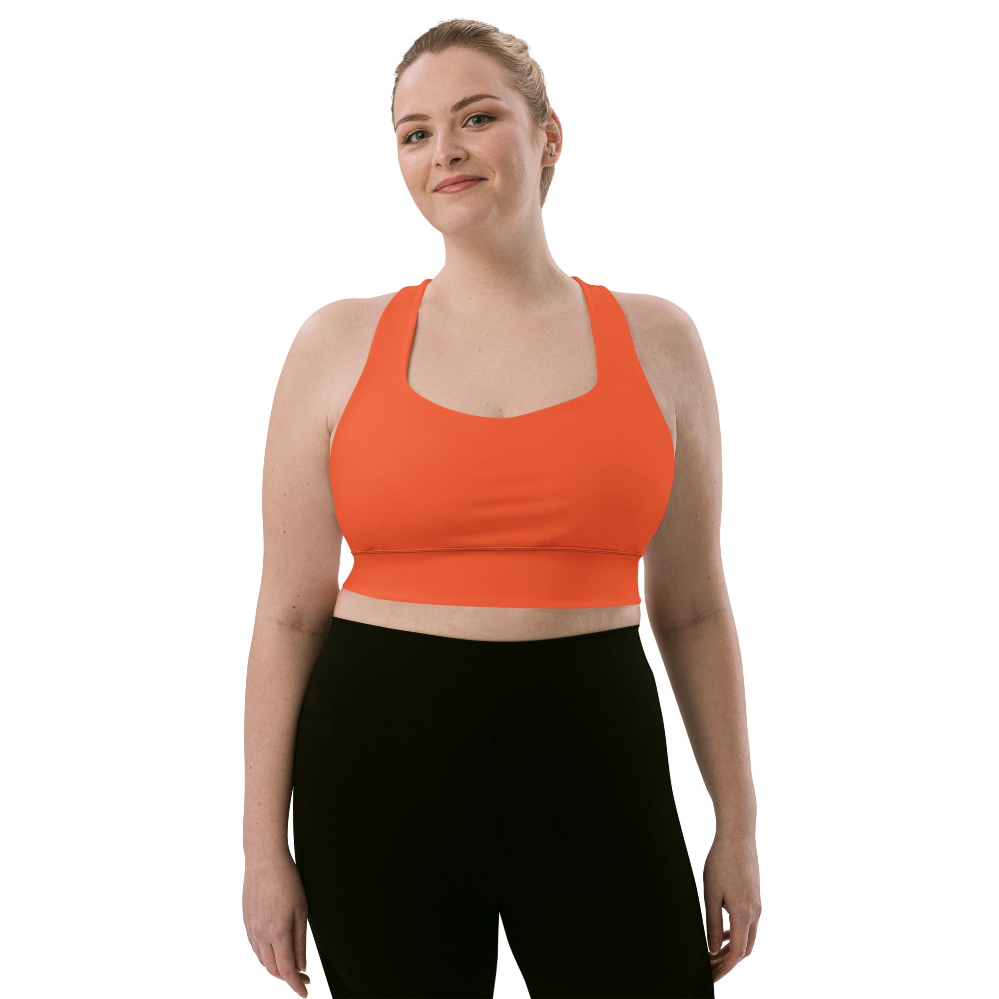 Recycled Longline Sports Bra - Divine Janisal Design