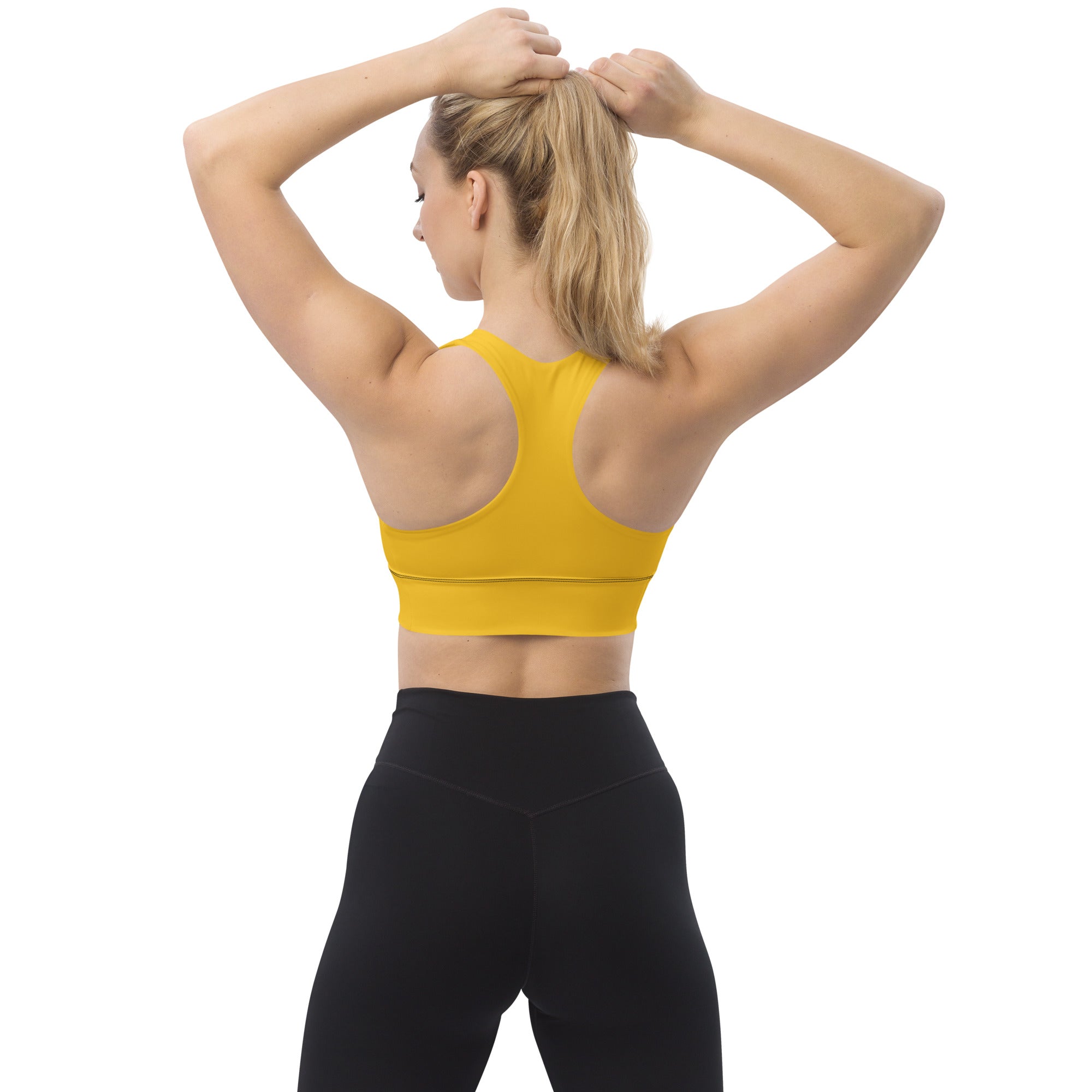 Recycled Longline Sports Bra - Divine Janisal Design
