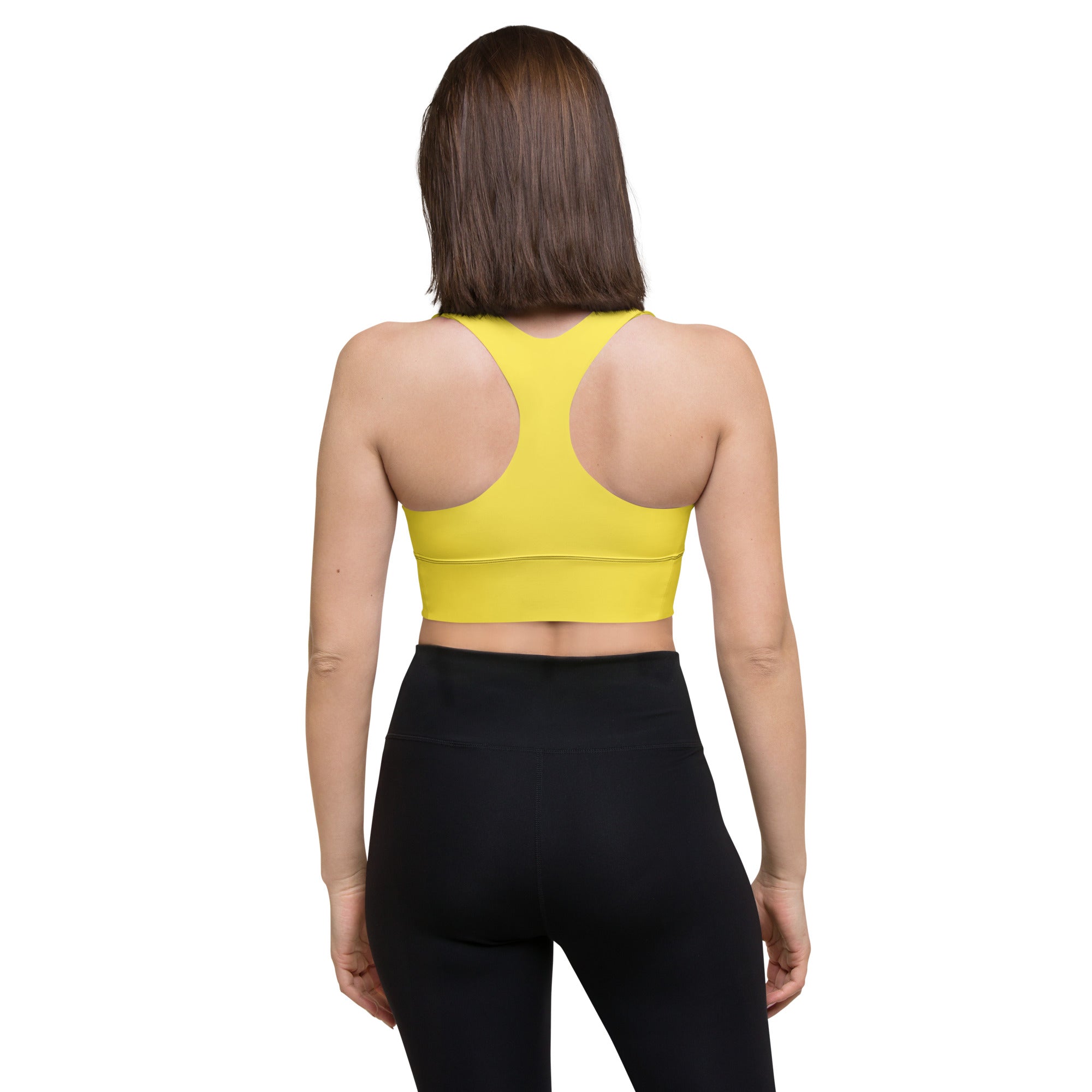 Recycled Longline Sports Bra - Divine Janisal Design
