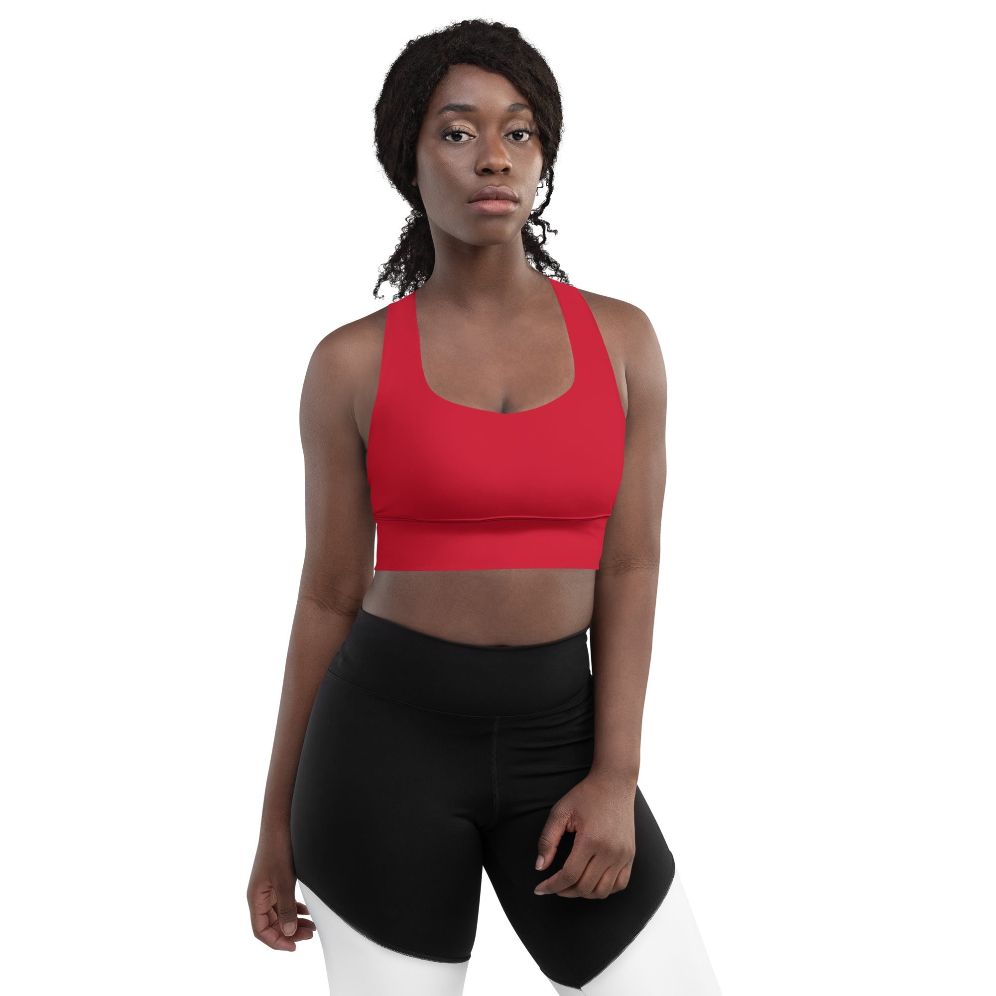 Recycled Longline Sports Bra - Divine Janisal Design