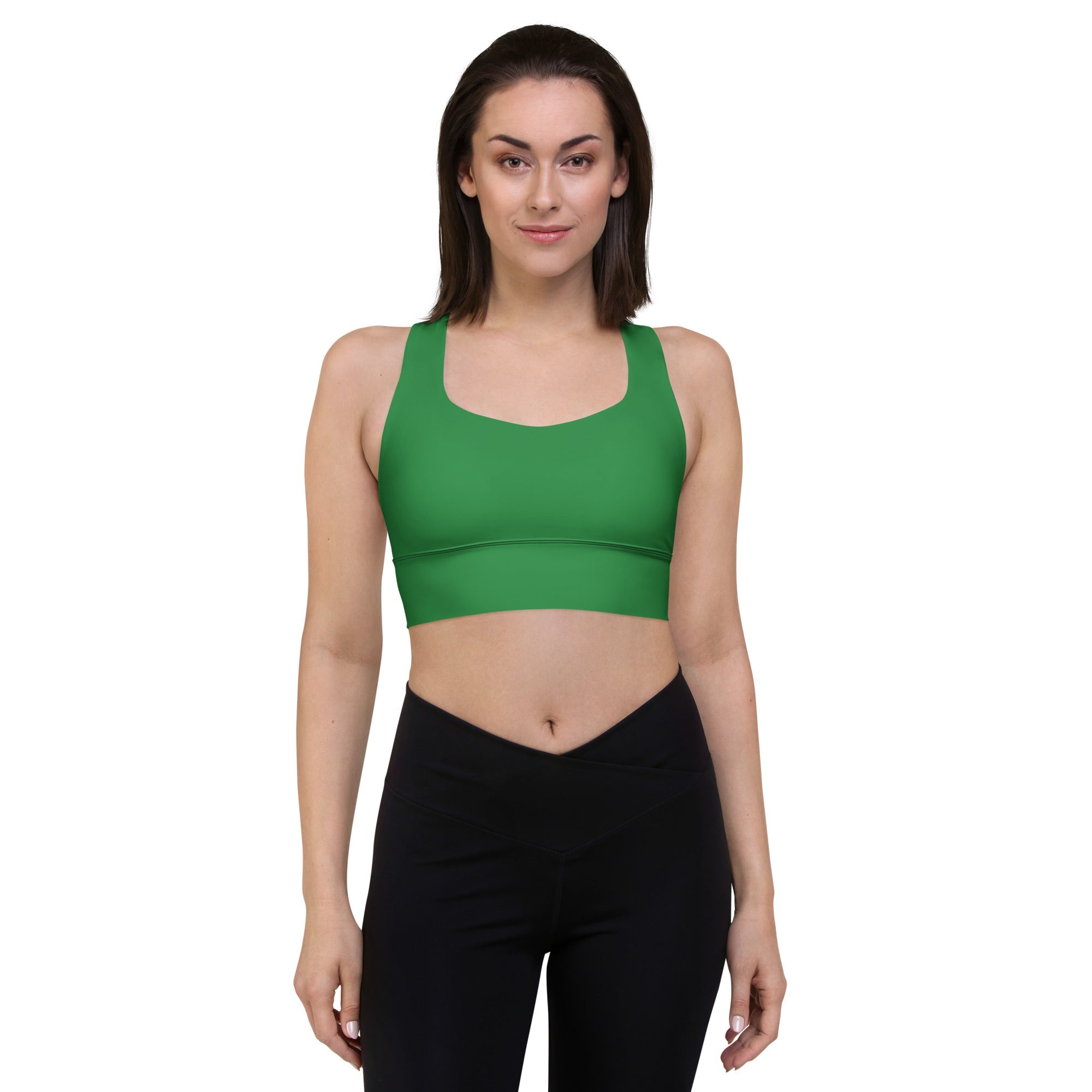Recycled Longline Sports Bra - Divine Janisal Design