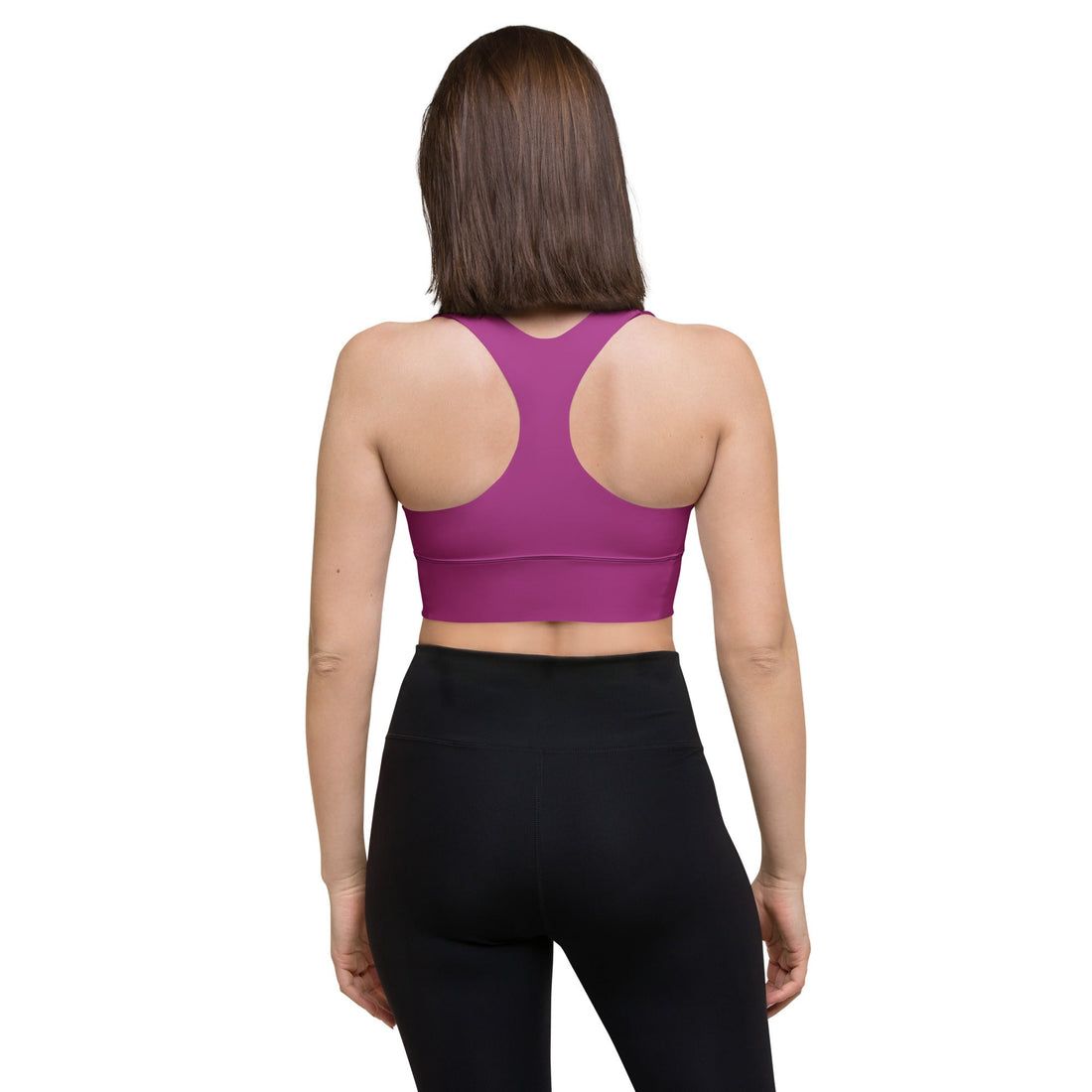 Recycled Longline Sports Bra - Divine Janisal Design