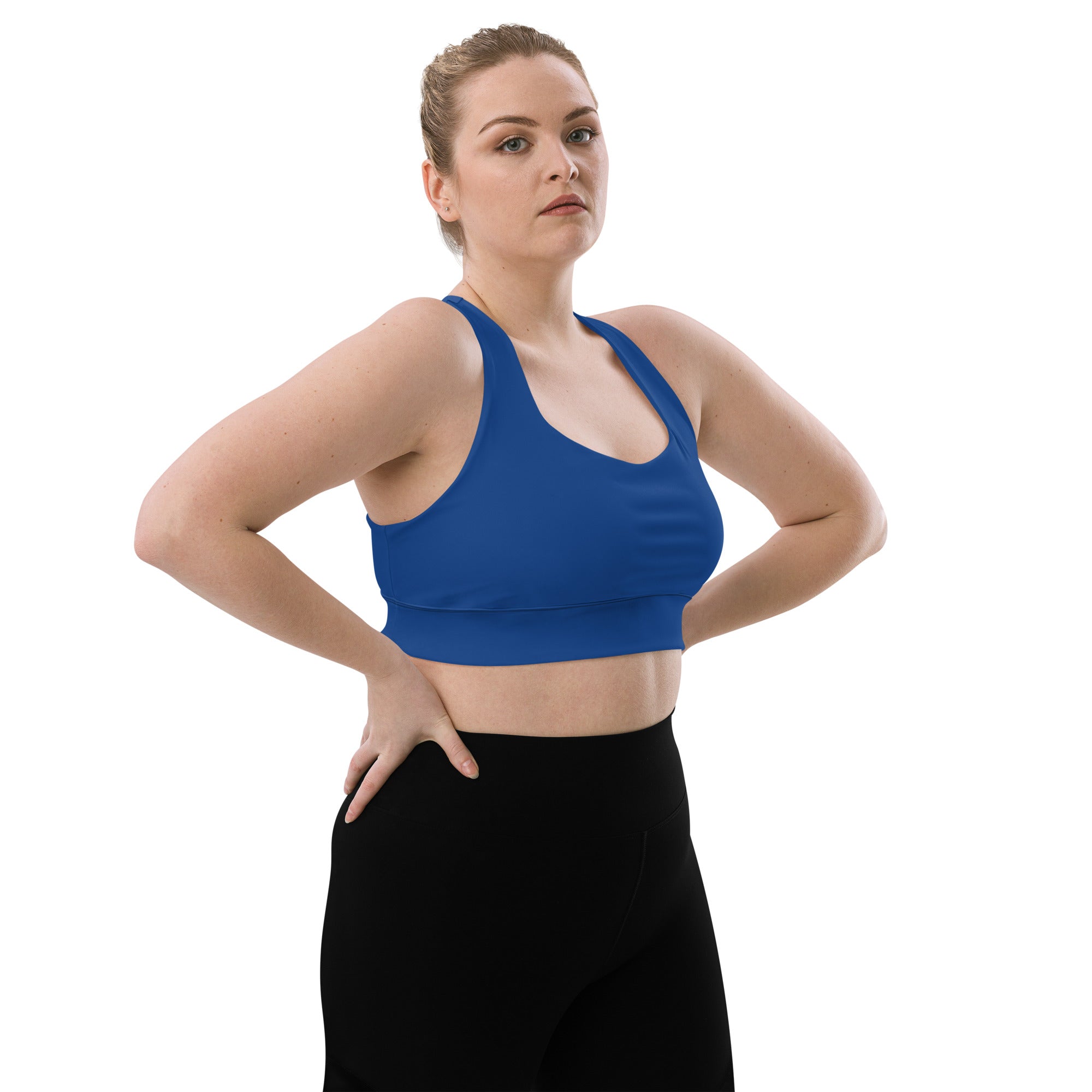 Recycled Longline Sports Bra - Divine Janisal Design