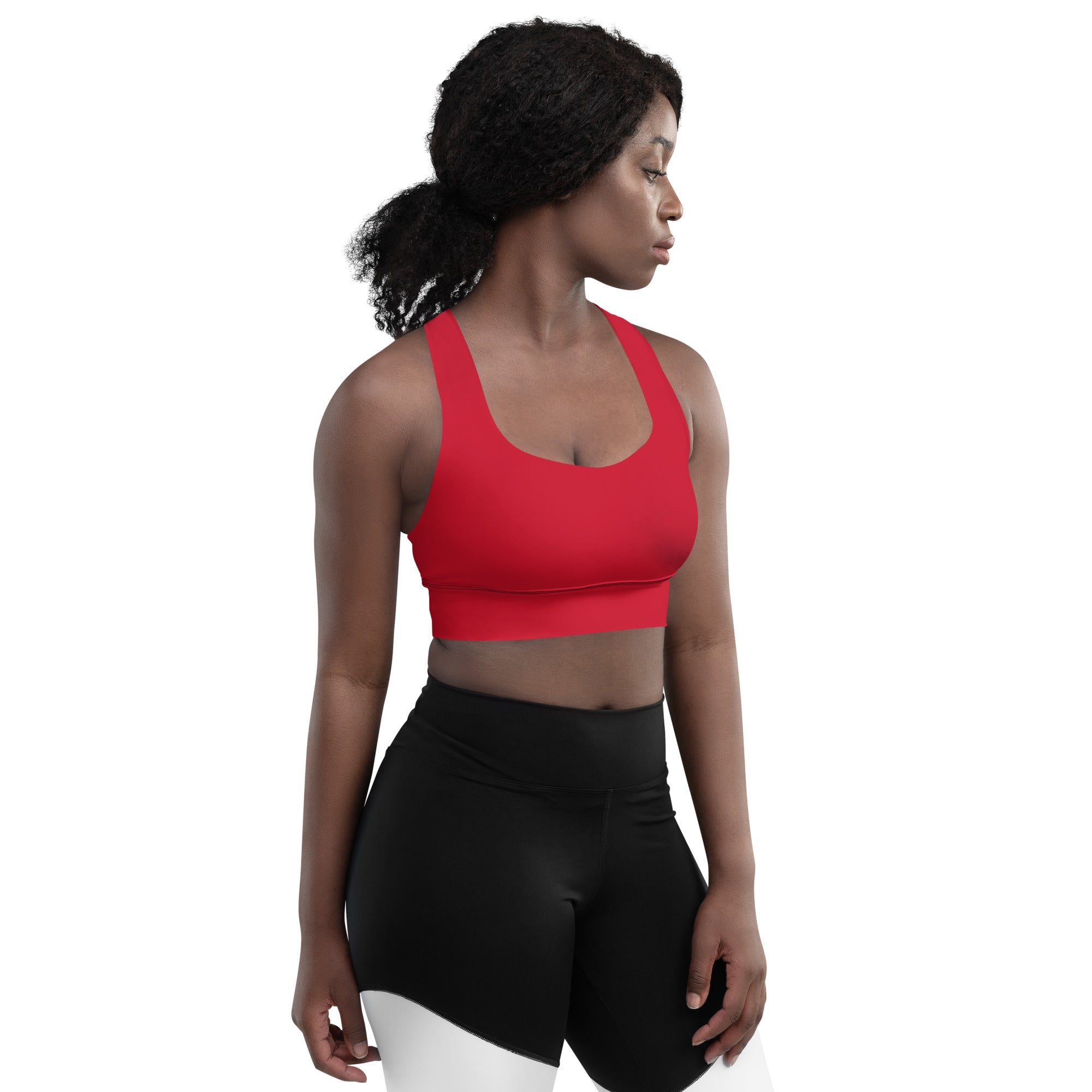 Recycled Longline Sports Bra - Divine Janisal Design