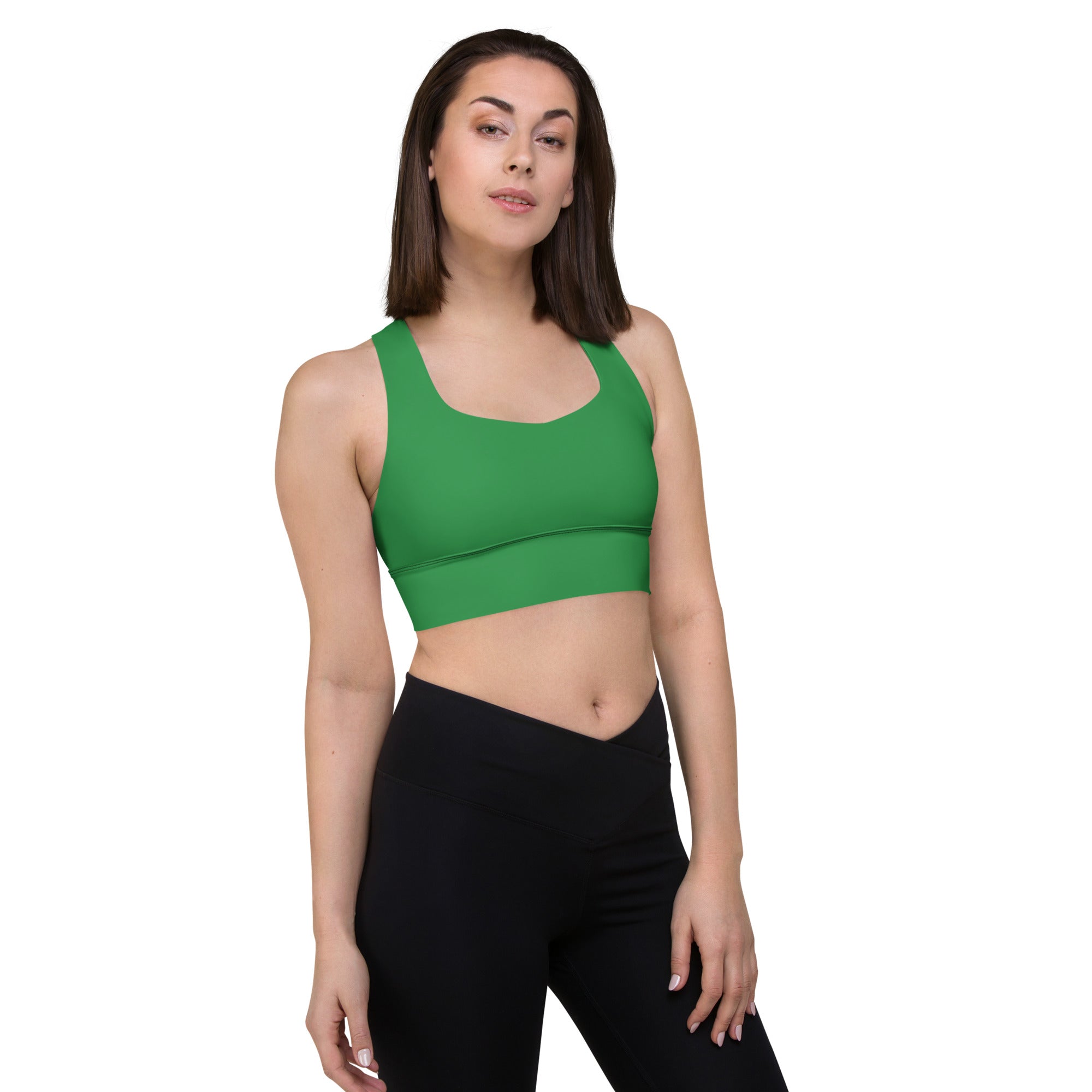 Recycled Longline Sports Bra - Divine Janisal Design