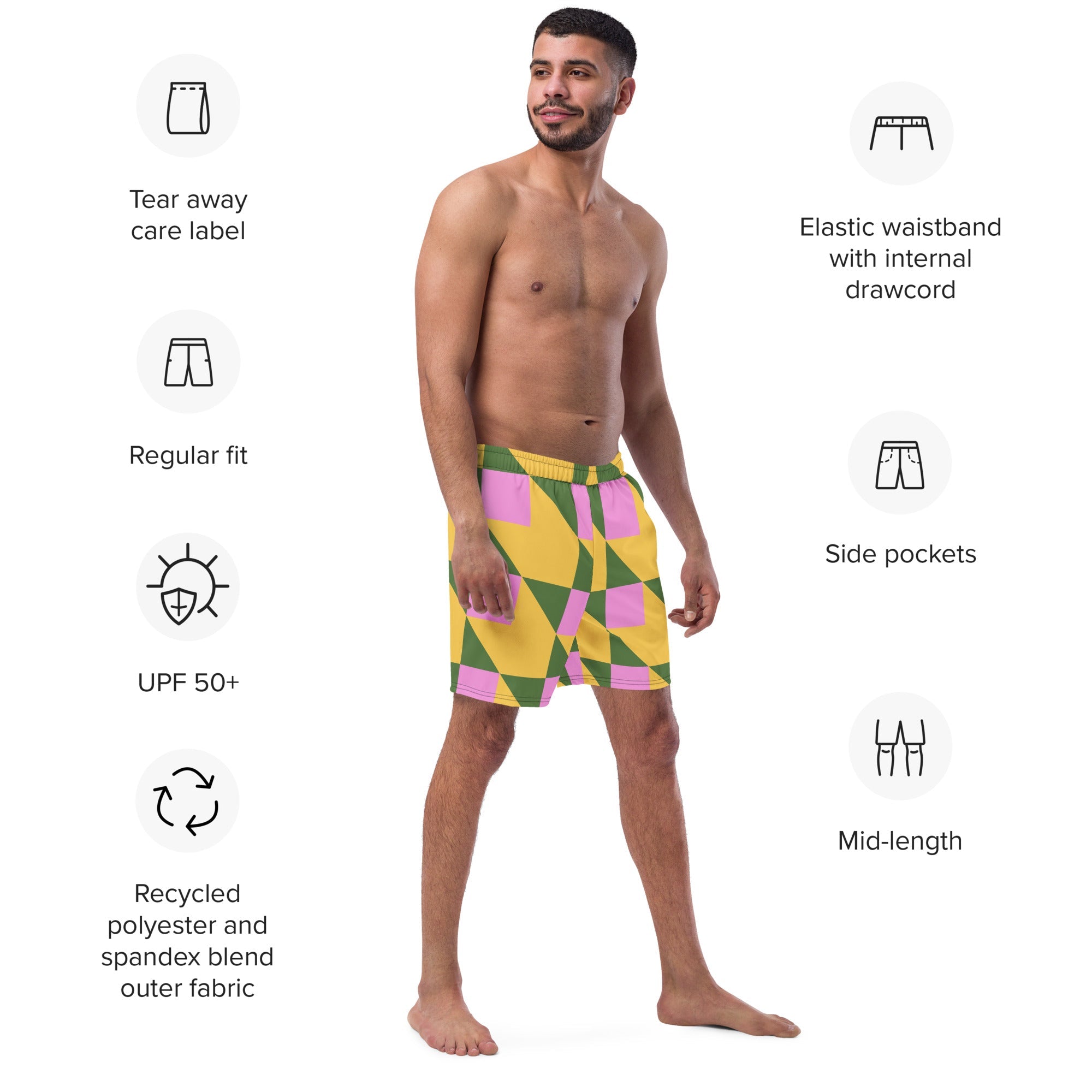 Recycled Swim Trunks - Divine Janisal Design