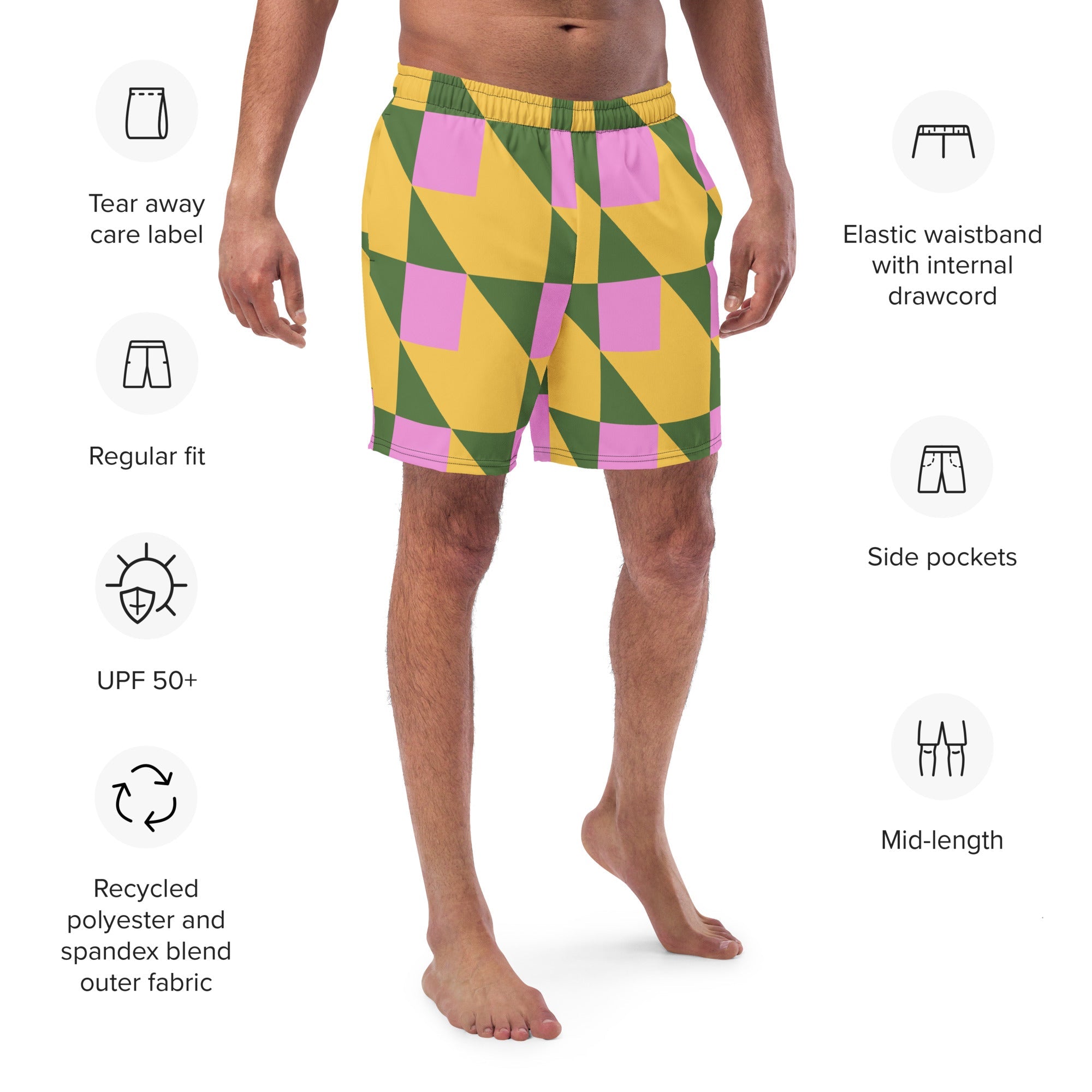 Recycled Swim Trunks - Divine Janisal Design