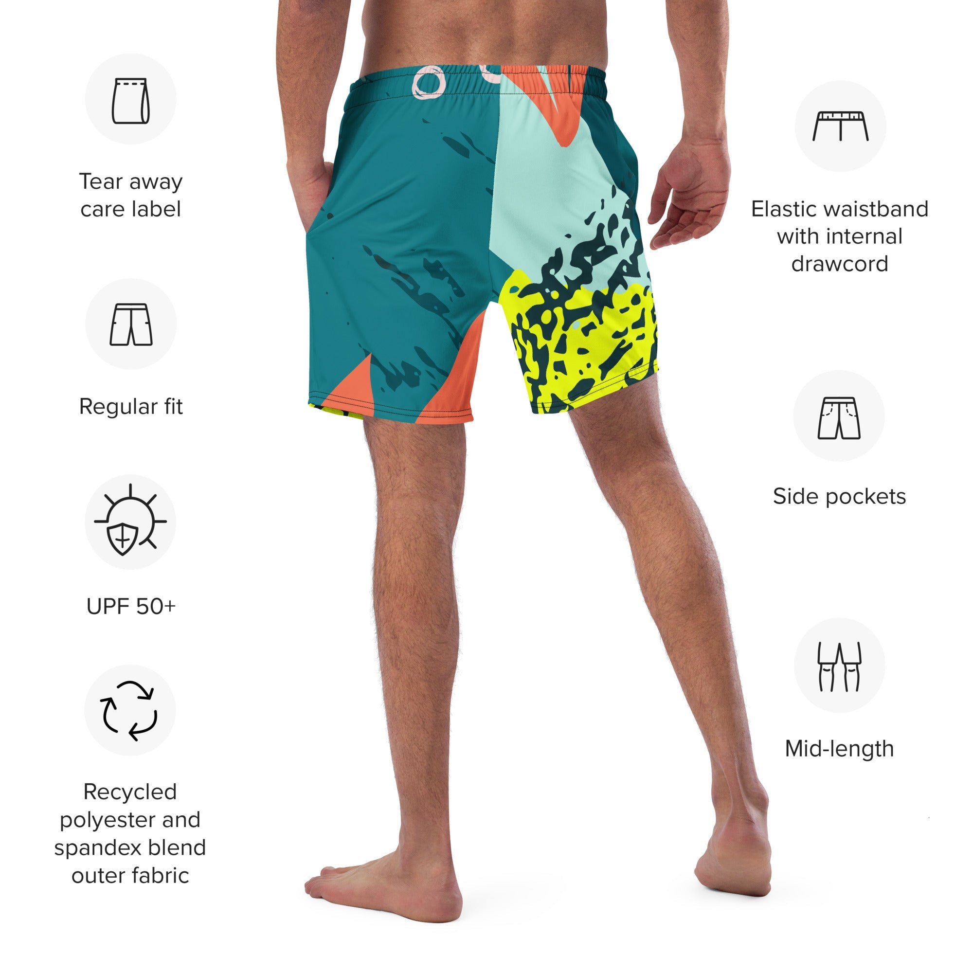 Recycled Swim Trunks - Divine Janisal Design