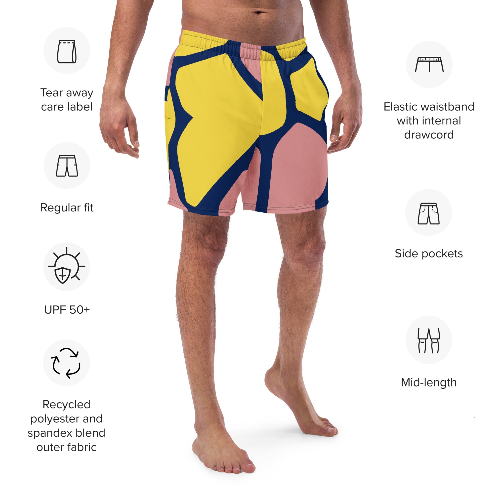 Recycled Swim Trunks - Divine Janisal Design