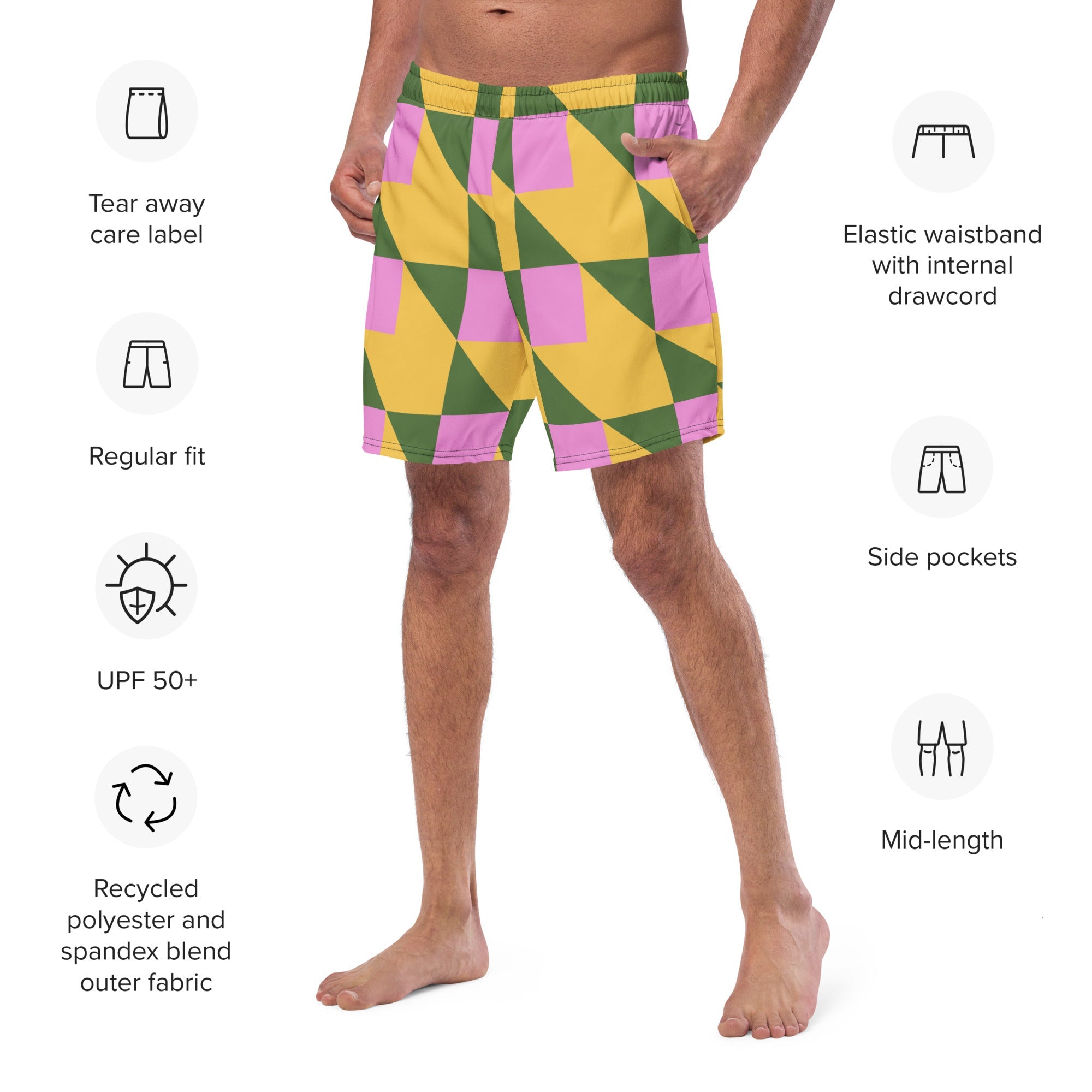 Recycled Swim Trunks - Divine Janisal Design