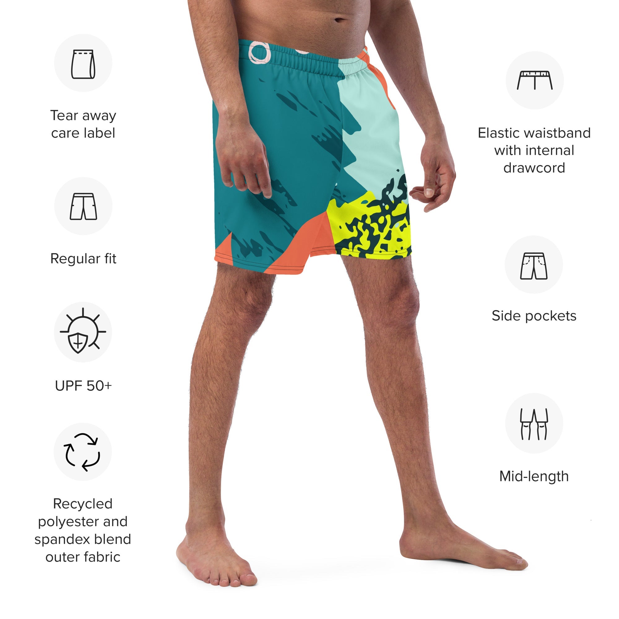 Recycled Swim Trunks - Divine Janisal Design