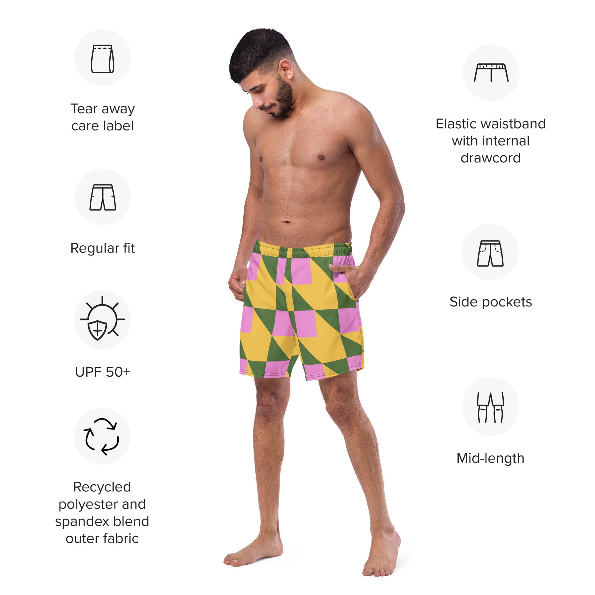 Recycled Swim Trunks - Divine Janisal Design