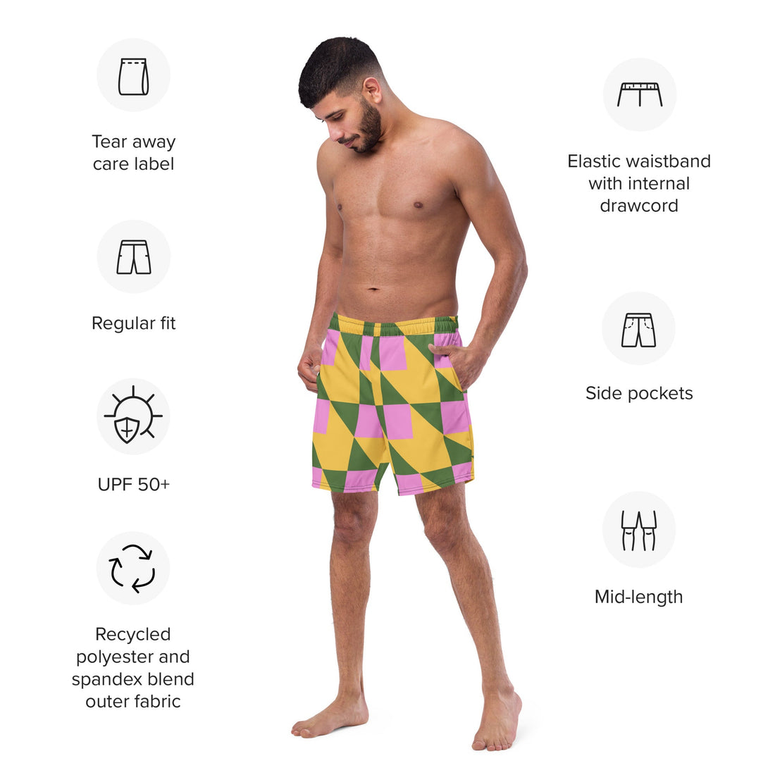 Recycled Swim Trunks - Divine Janisal Design