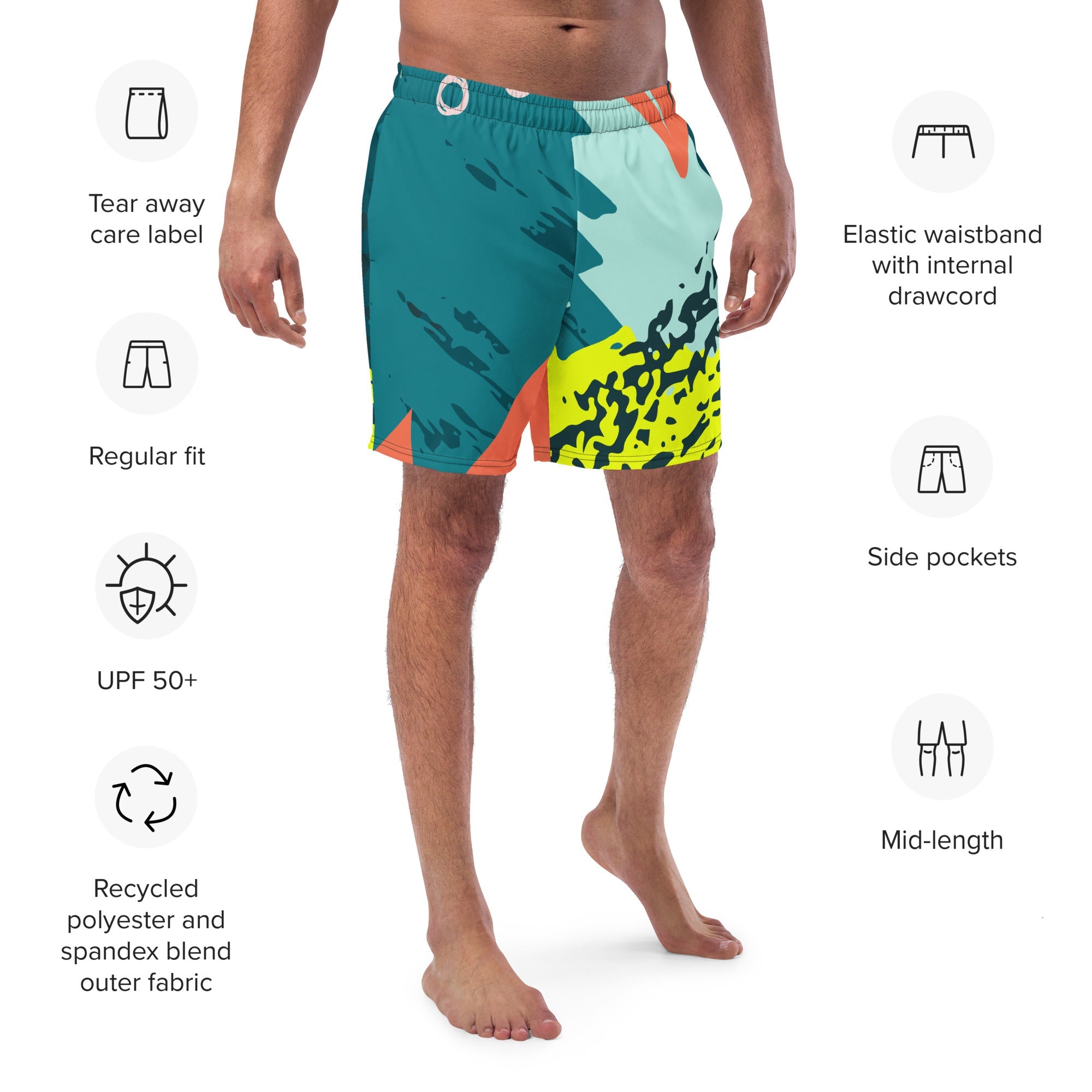 Recycled Swim Trunks - Divine Janisal Design