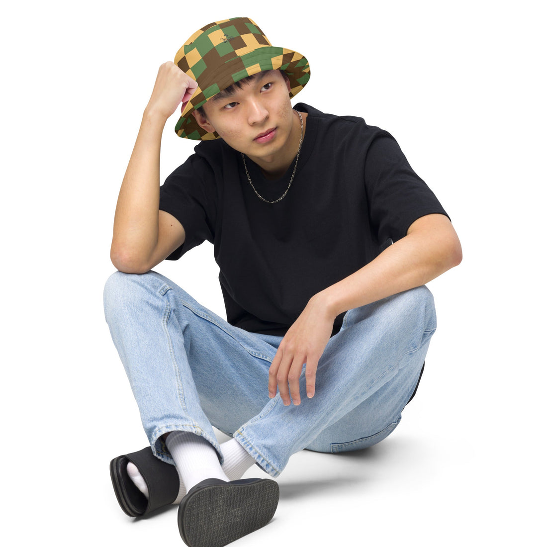 Reversible bucket hat - Divine Janisal Design