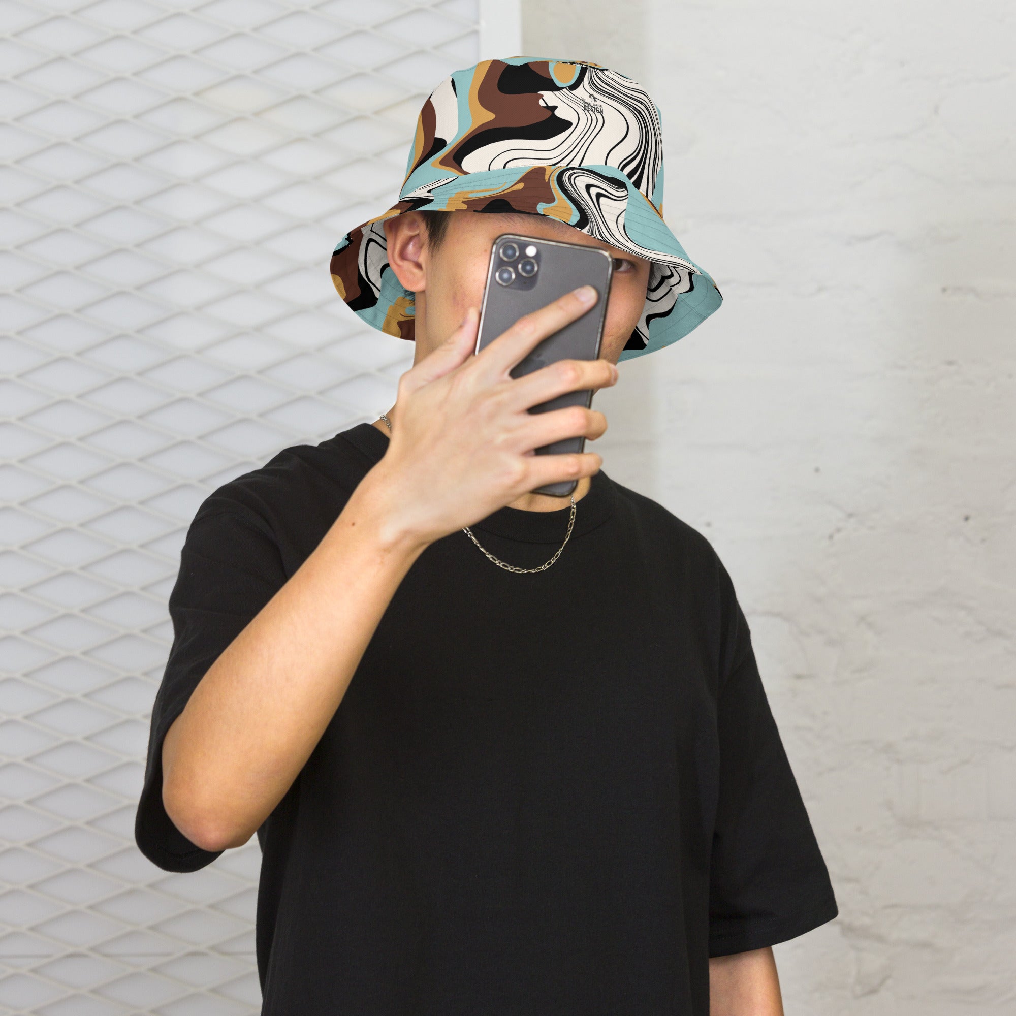 Reversible bucket hat - Divine Janisal Design