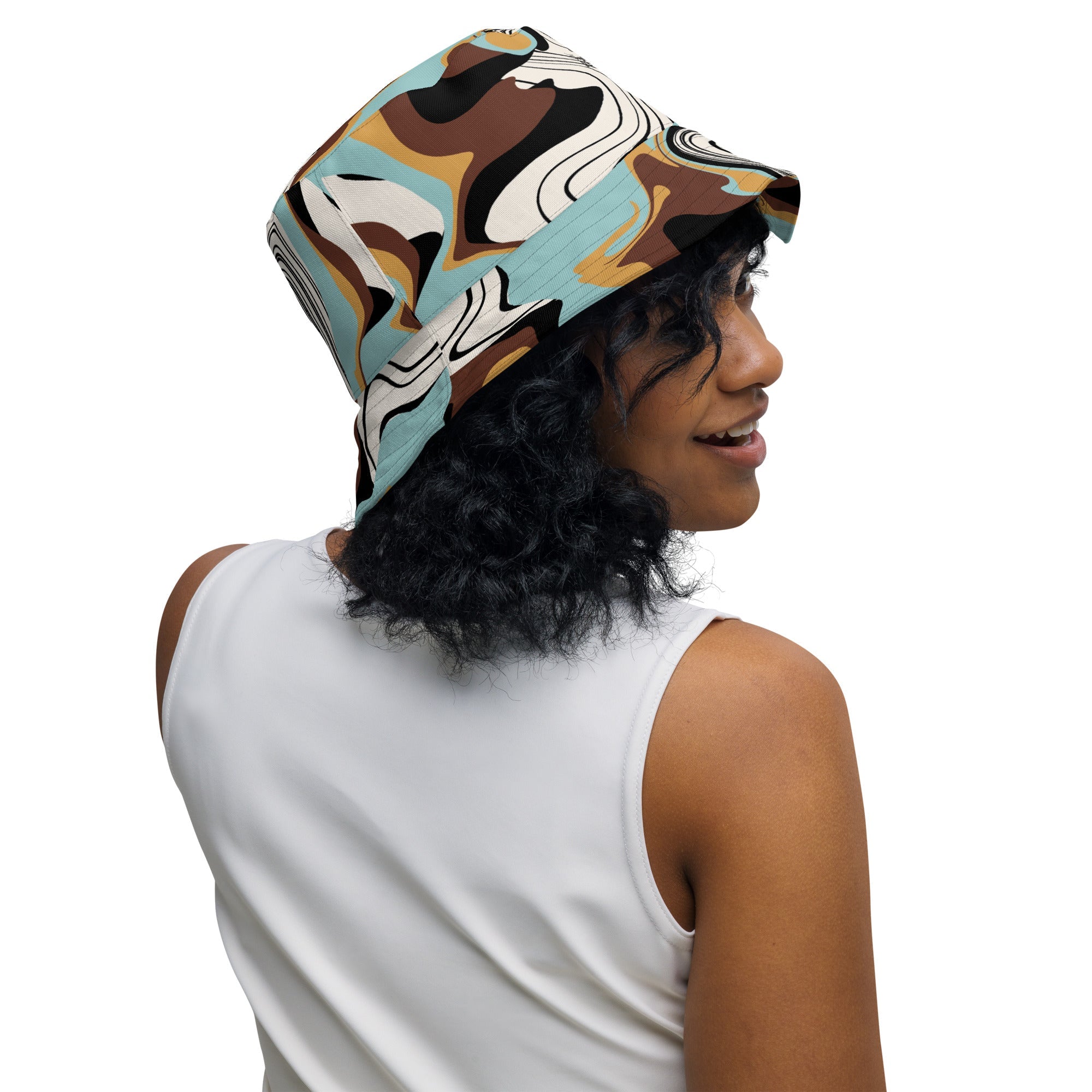Reversible bucket hat - Divine Janisal Design