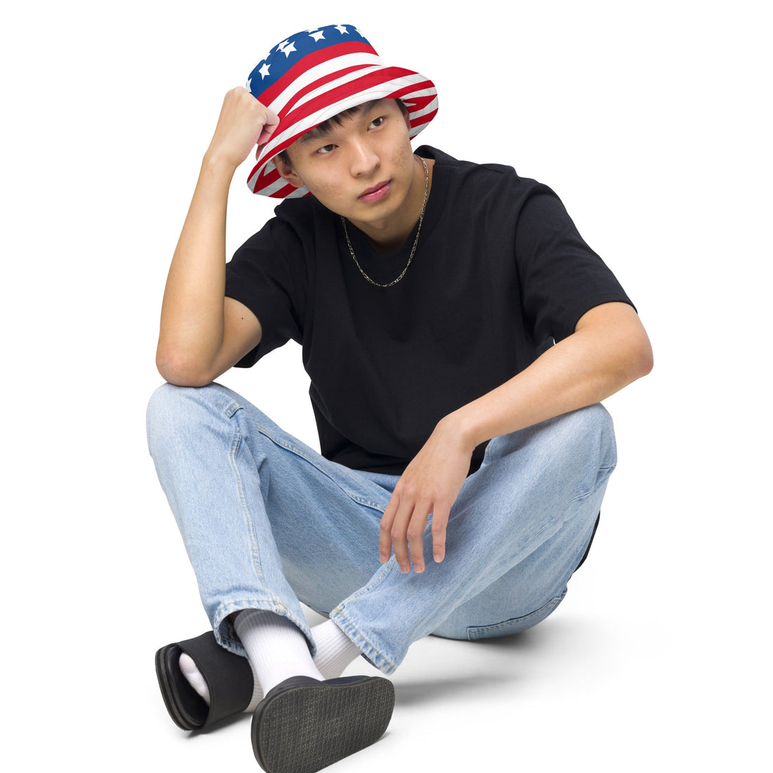 Reversible bucket hat - Divine Janisal Design