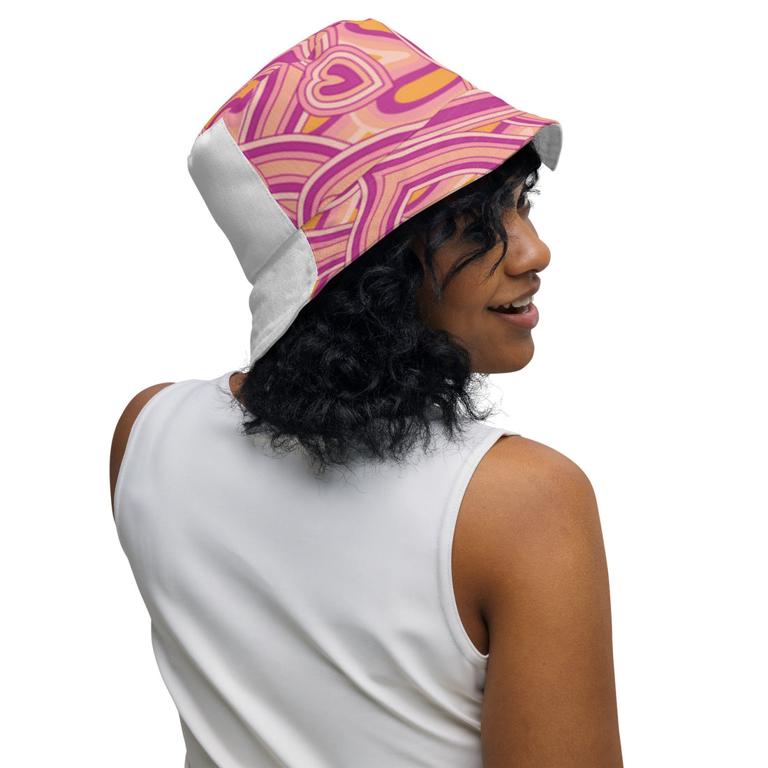 Reversible bucket hat - Divine Janisal Design