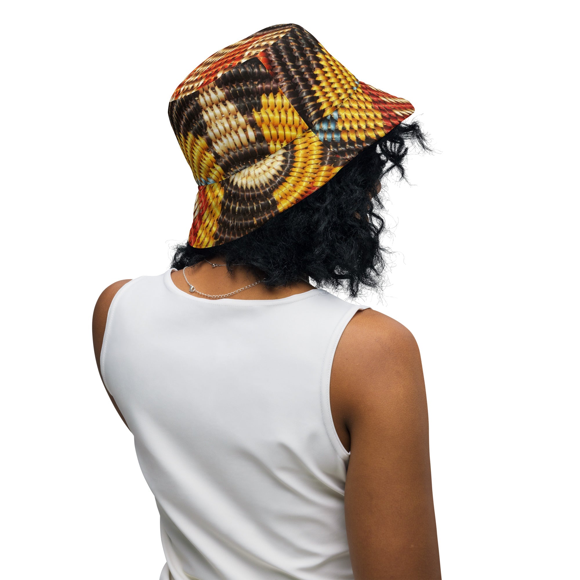 Reversible bucket hat - Divine Janisal Design
